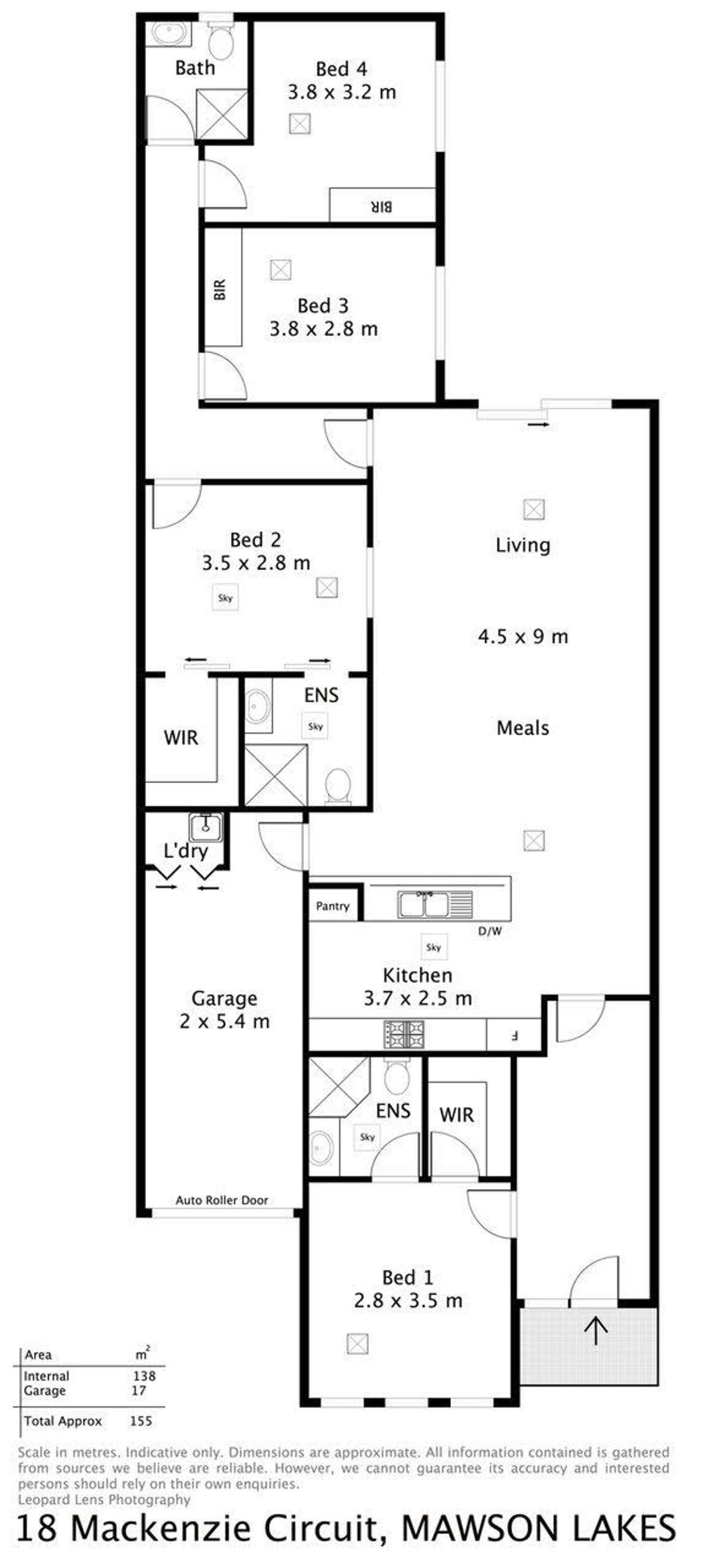 Floorplan of Homely house listing, 18 Mackenzie Circuit, Mawson Lakes SA 5095