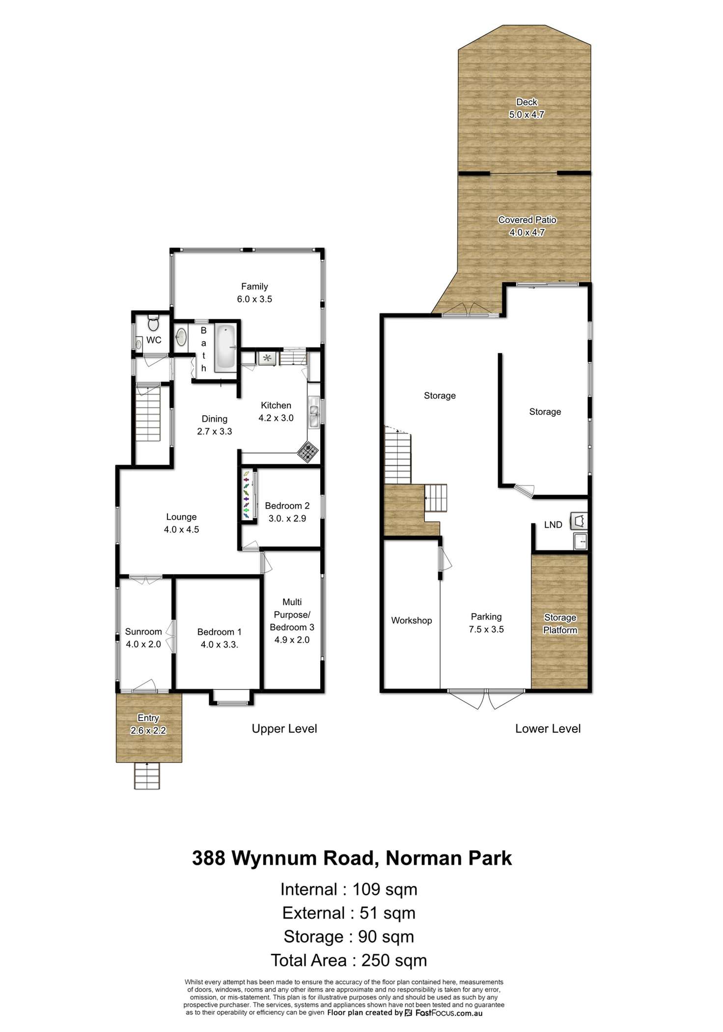 Floorplan of Homely house listing, 388 Wynnum Road, Norman Park QLD 4170