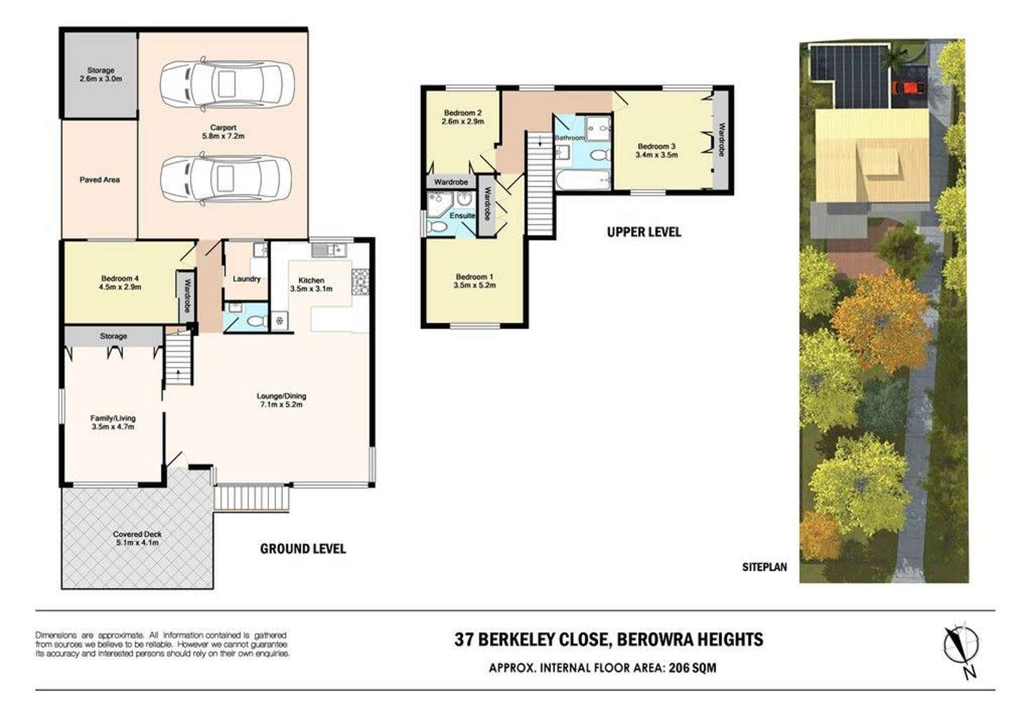 Floorplan of Homely house listing, 37 Berkeley Close, Berowra Heights NSW 2082