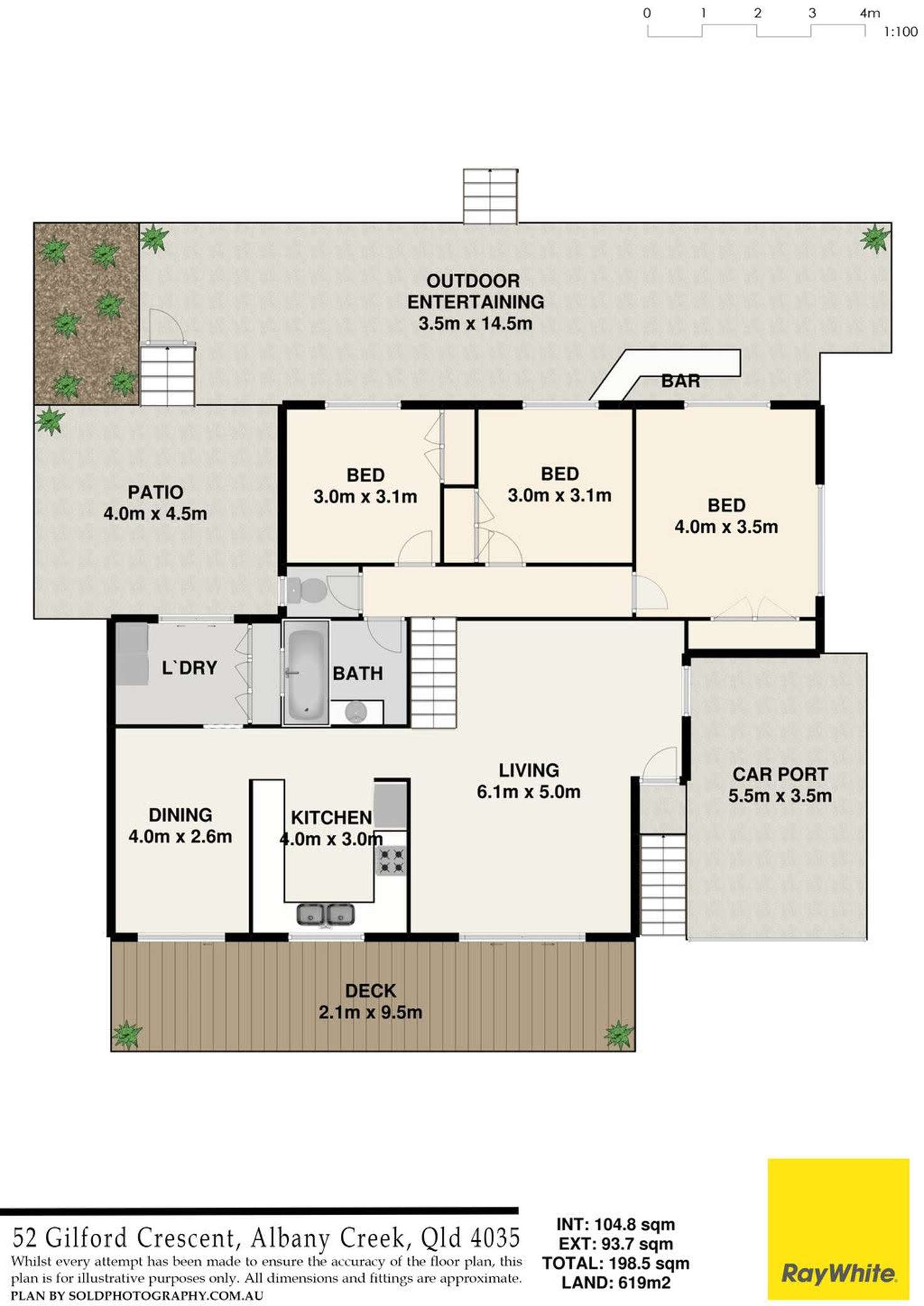 Floorplan of Homely house listing, 52 Gilford Crescent, Albany Creek QLD 4035