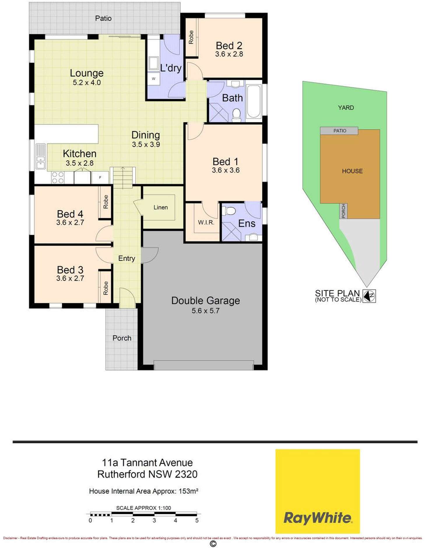 Floorplan of Homely house listing, 11A Tannant Avenue, Rutherford NSW 2320