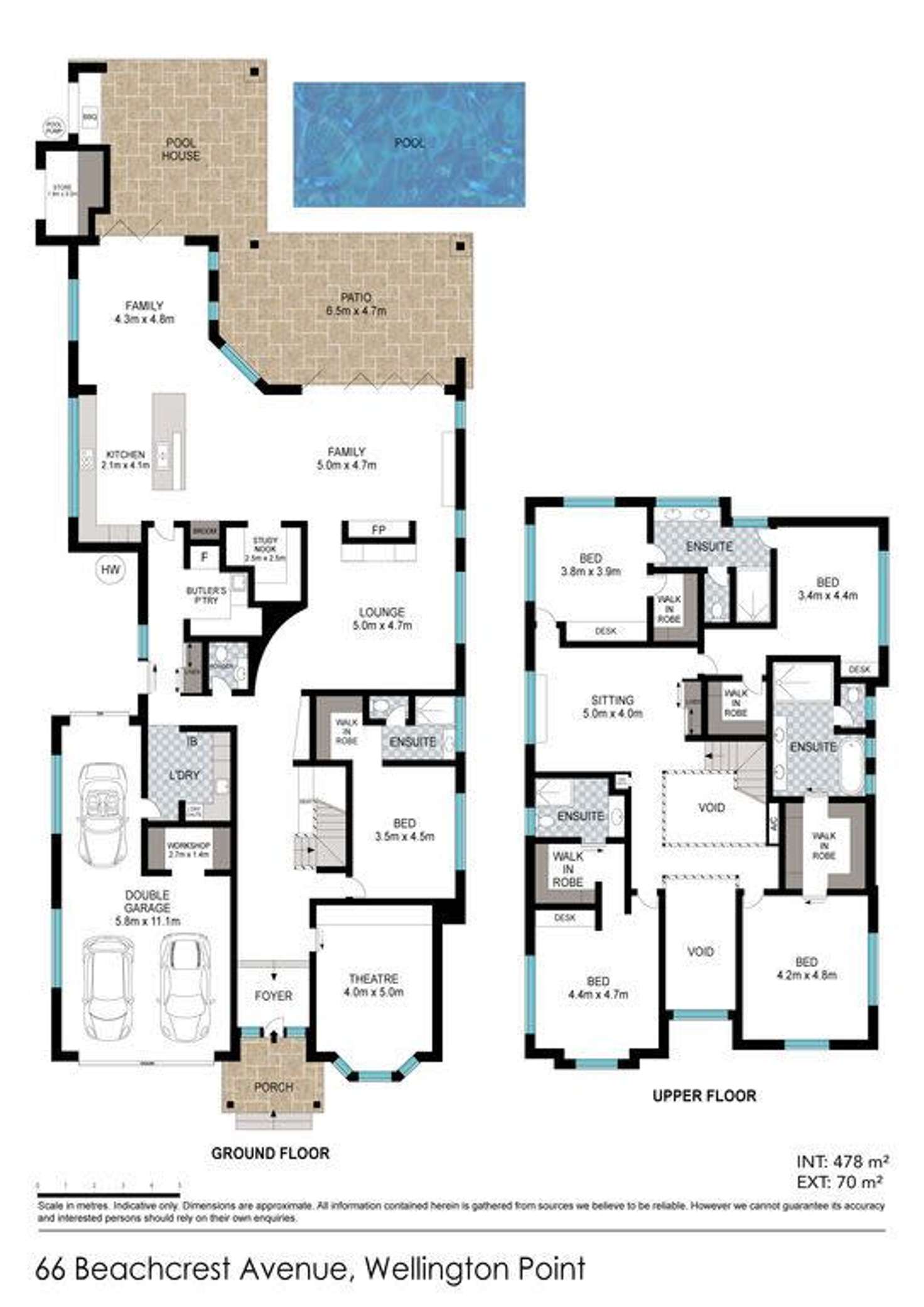 Floorplan of Homely house listing, 66 Beachcrest Road, Wellington Point QLD 4160