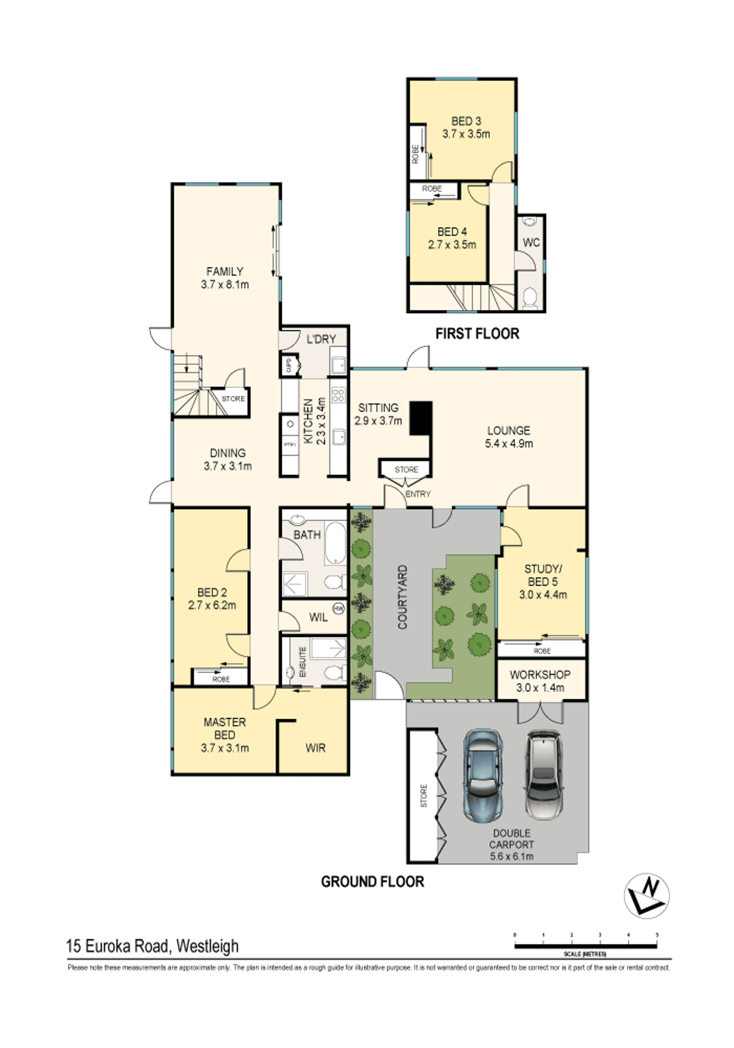 Floorplan of Homely house listing, 15 Euroka Road, Westleigh NSW 2120