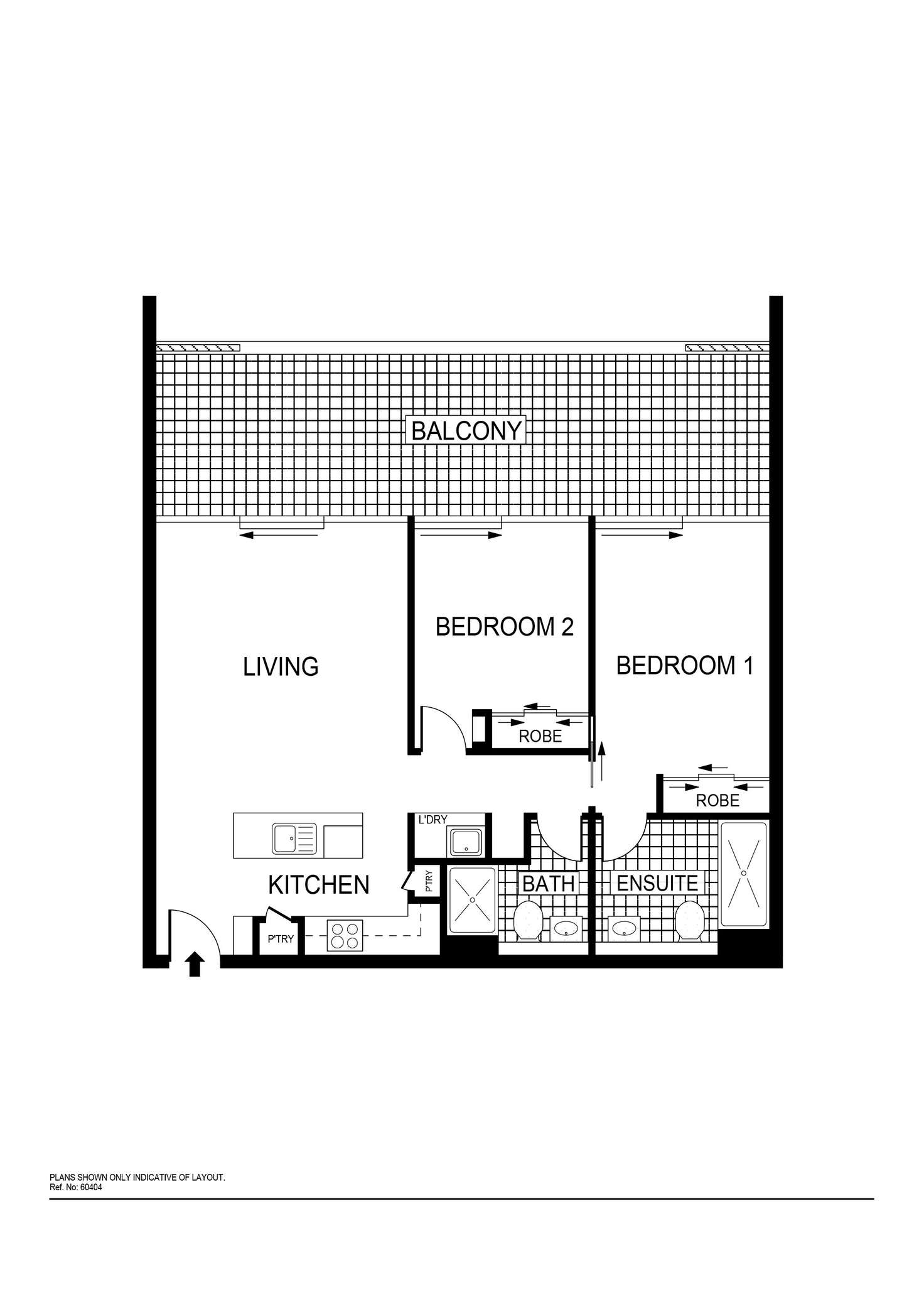 Floorplan of Homely unit listing, 26/43 Constitution Avenue, Reid ACT 2612