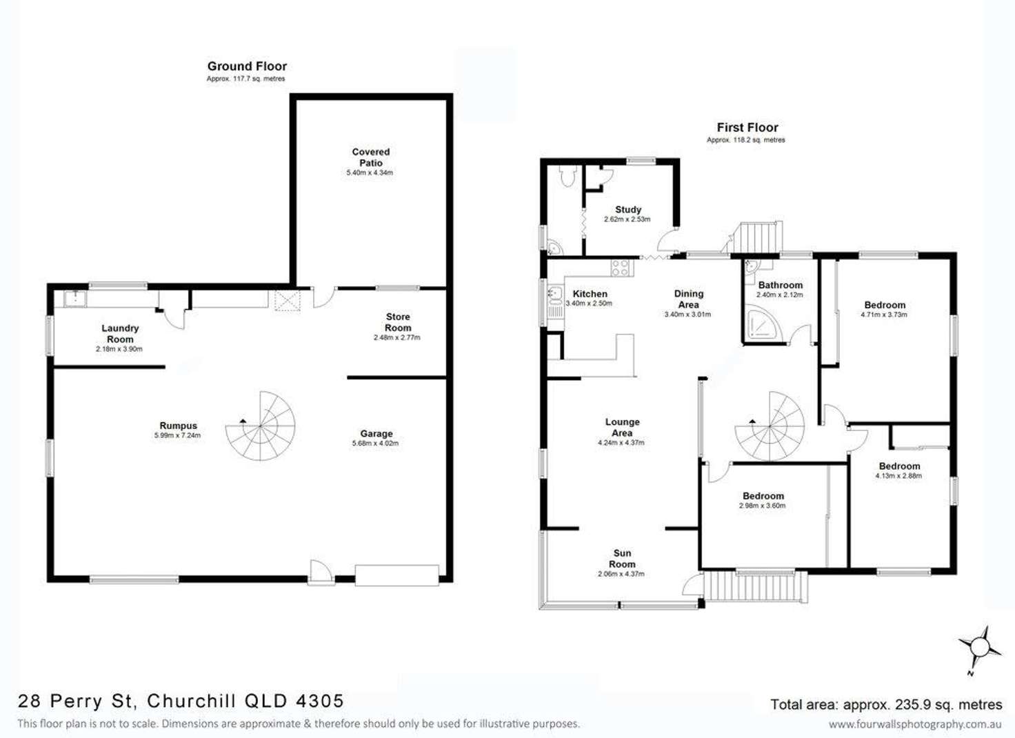 Floorplan of Homely house listing, 28 Perry Street, Churchill QLD 4305