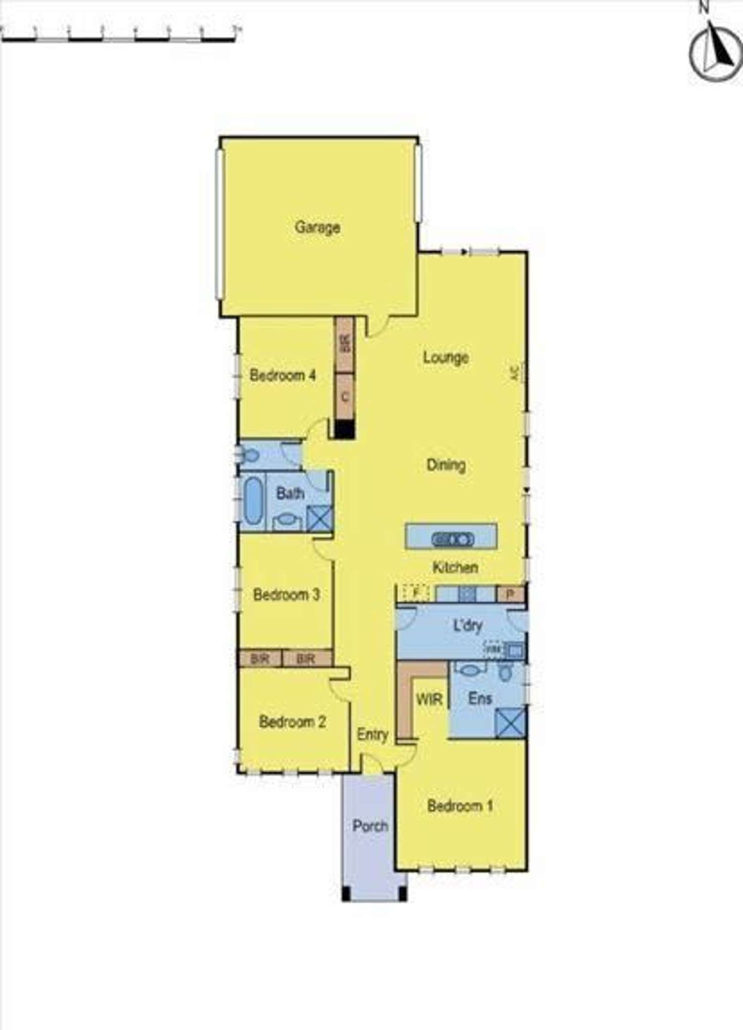 Floorplan of Homely house listing, 5 Altitude Drive, Doreen VIC 3754
