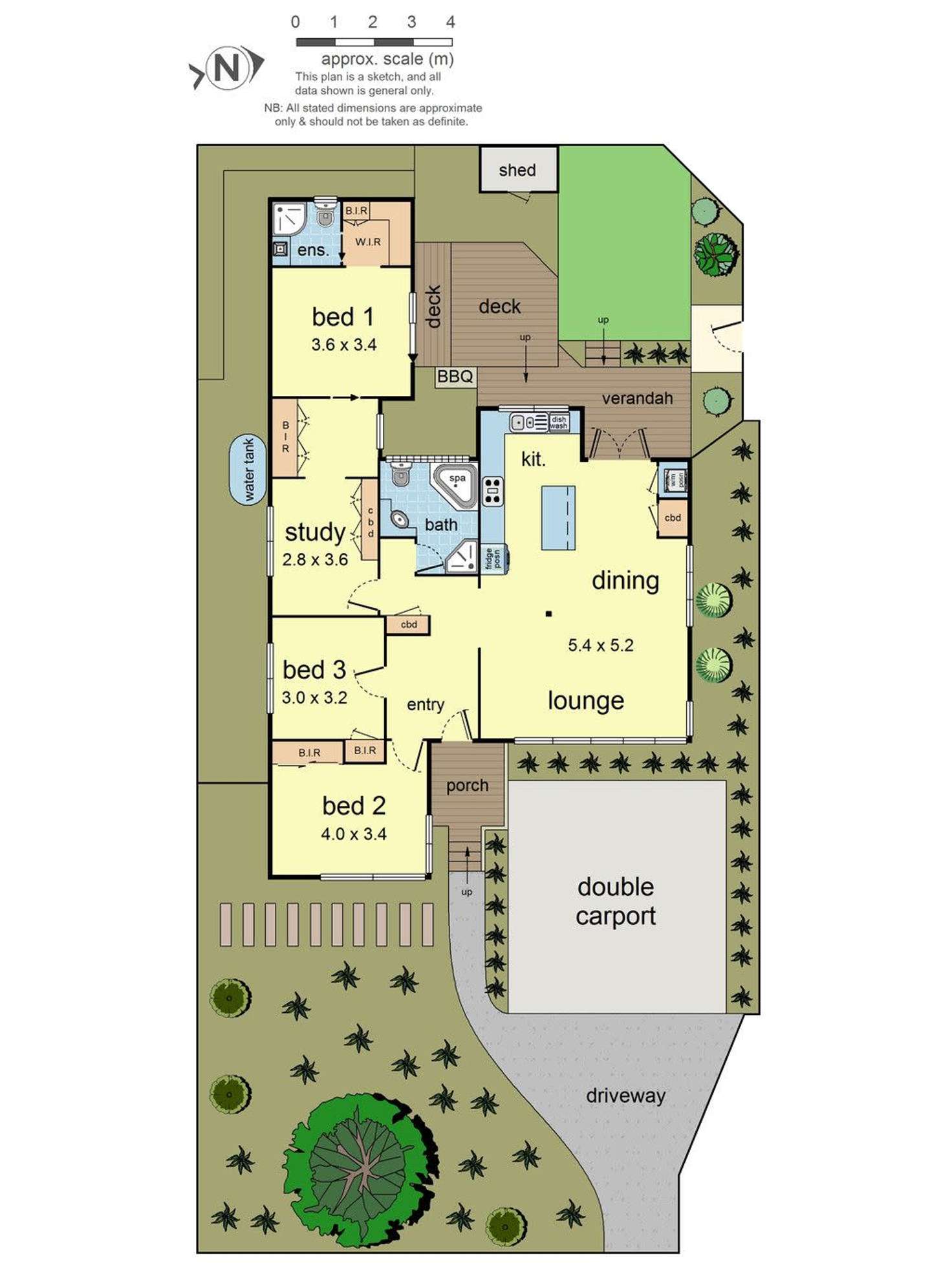 Floorplan of Homely house listing, 59 Blazey Road, Croydon South VIC 3136