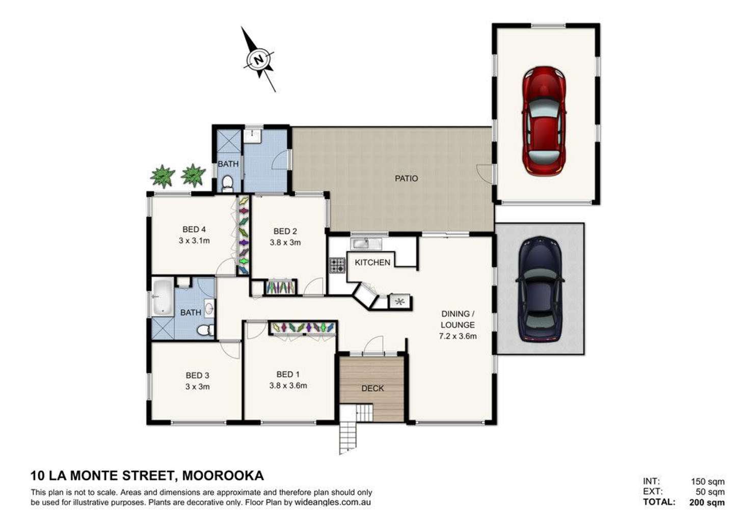 Floorplan of Homely house listing, 10 La Monte Street, Moorooka QLD 4105