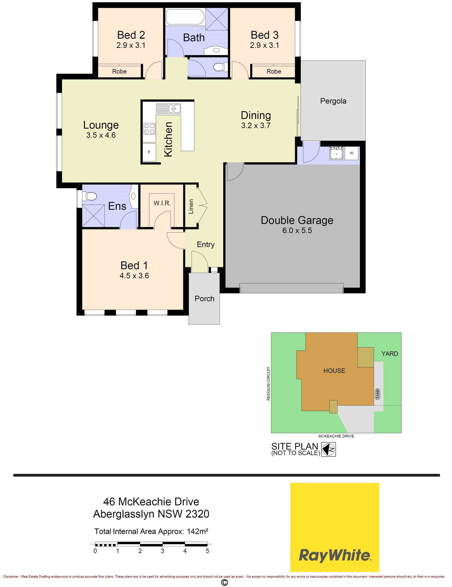 Floorplan of Homely house listing, 46 McKeachie Drive, Aberglasslyn NSW 2320