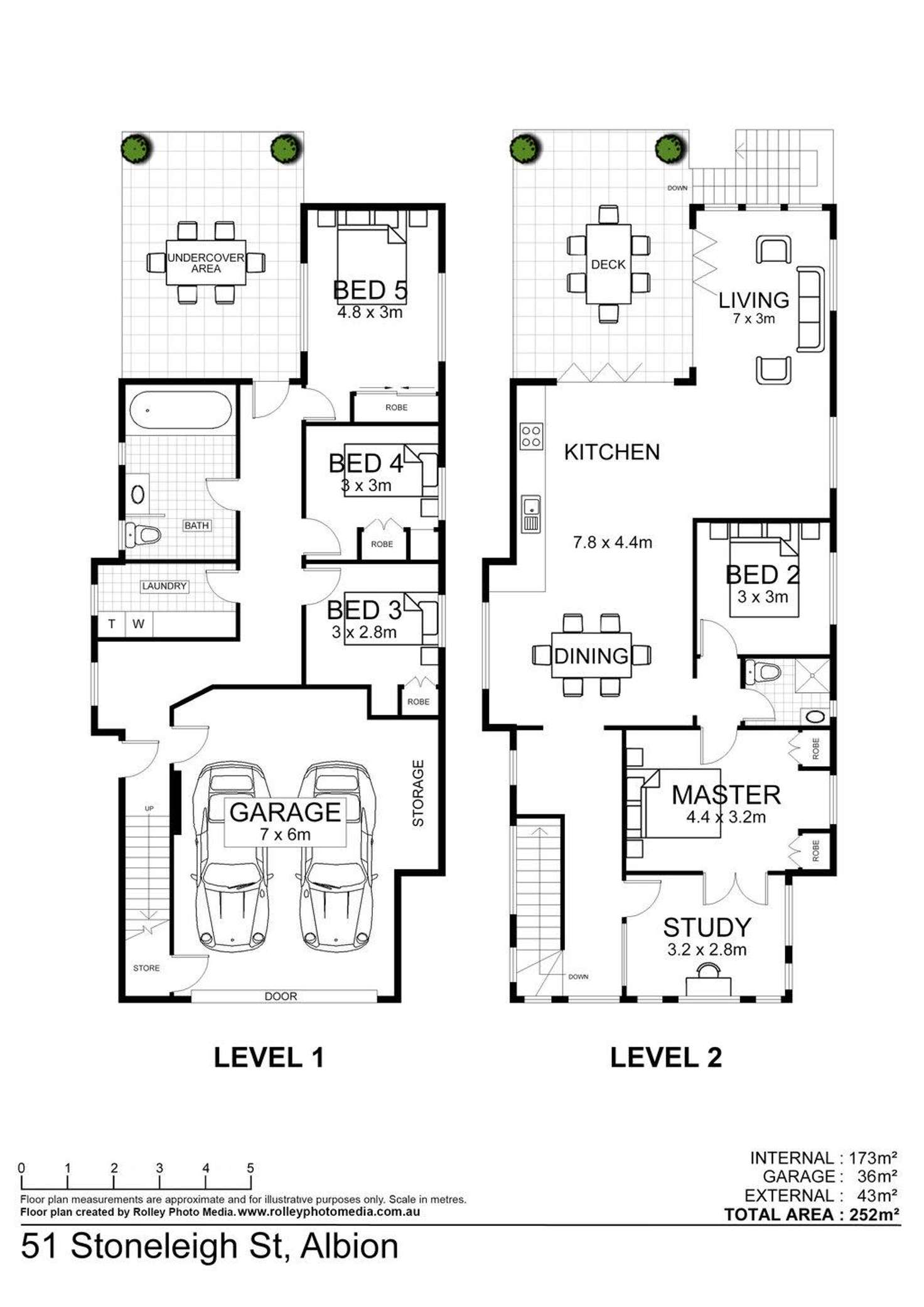 Floorplan of Homely house listing, 51 Stoneleigh Street, Albion QLD 4010