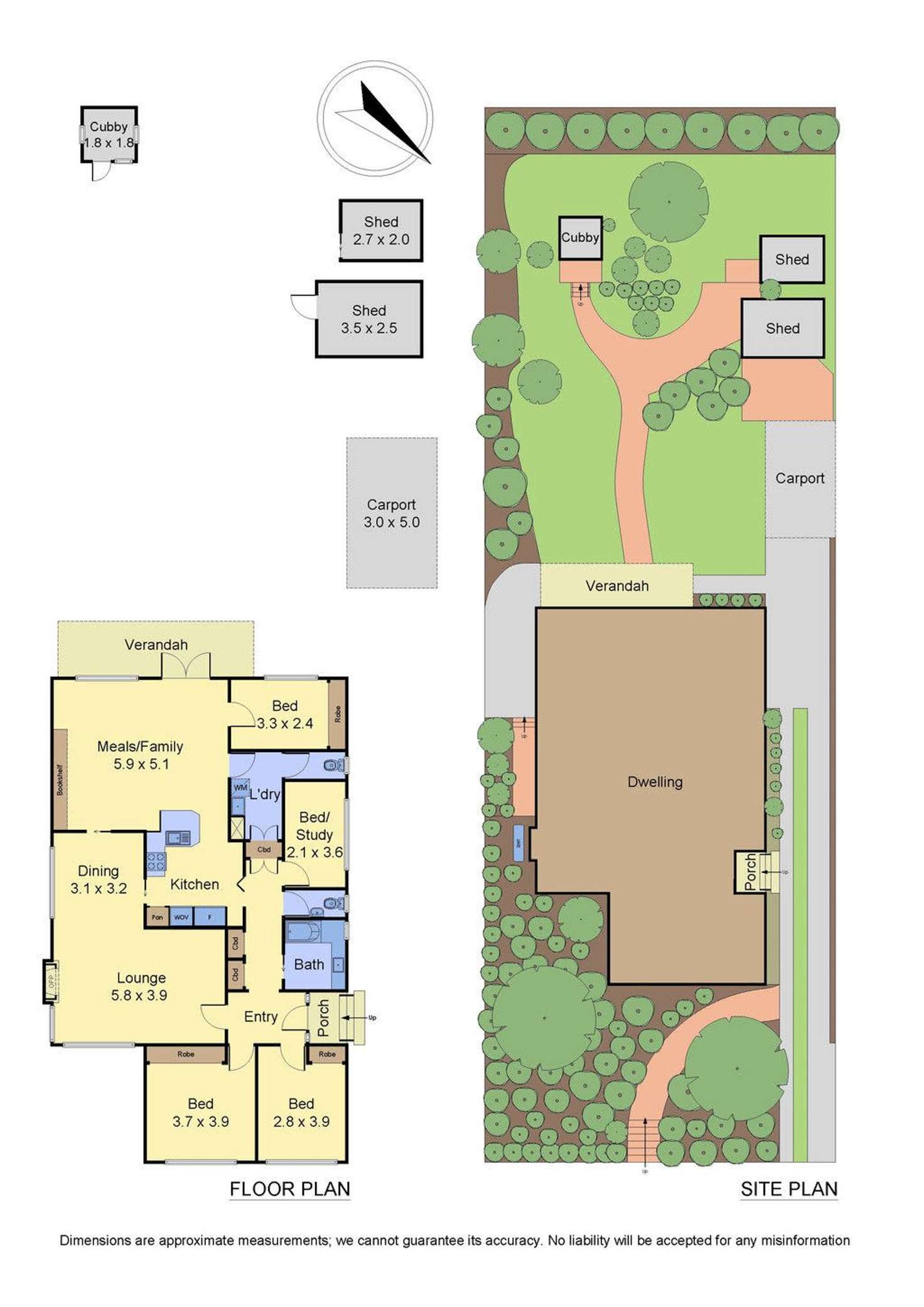 Floorplan of Homely house listing, 6 Waratah Avenue, Burwood VIC 3125