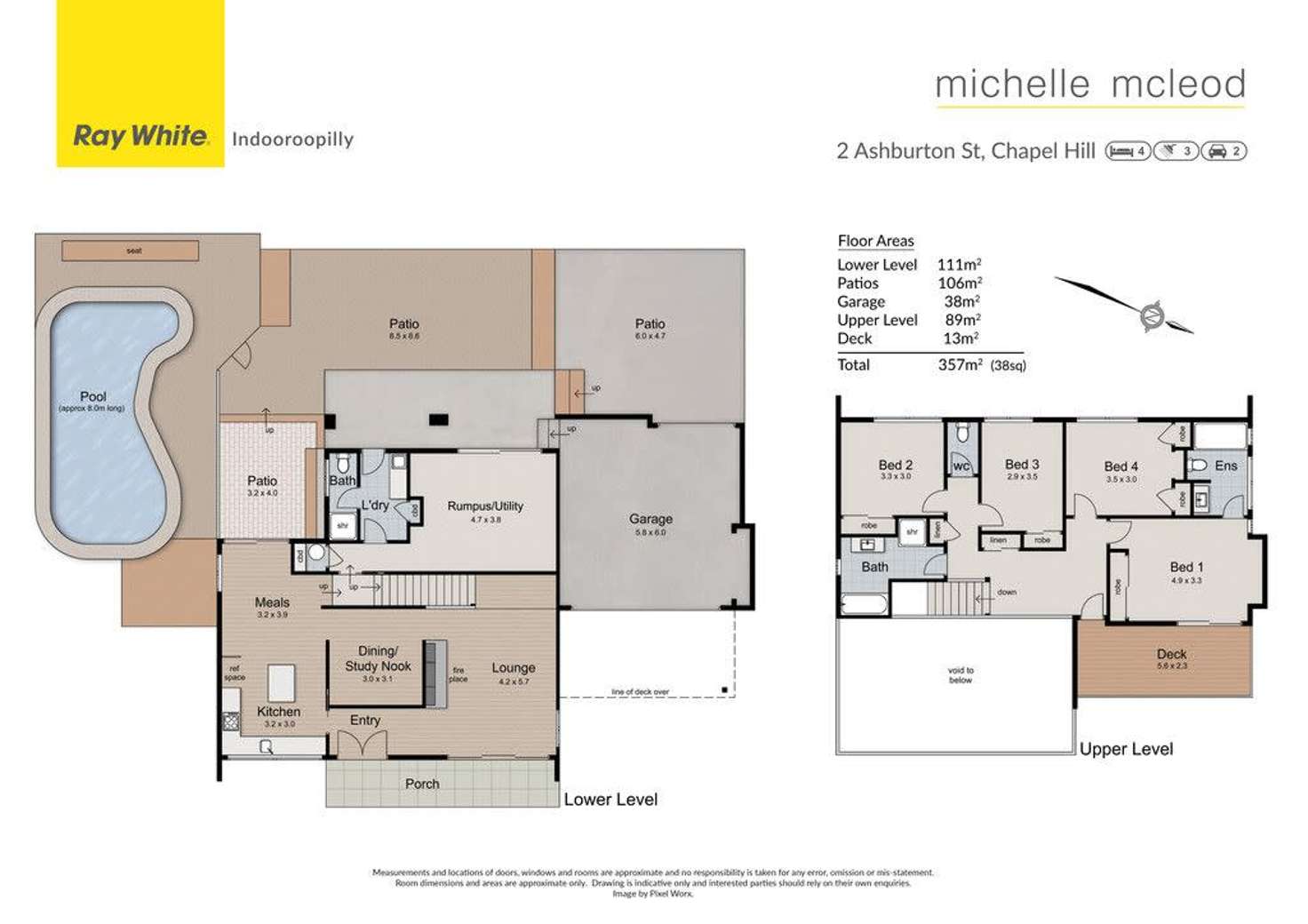 Floorplan of Homely house listing, 2 Ashburton Street, Chapel Hill QLD 4069