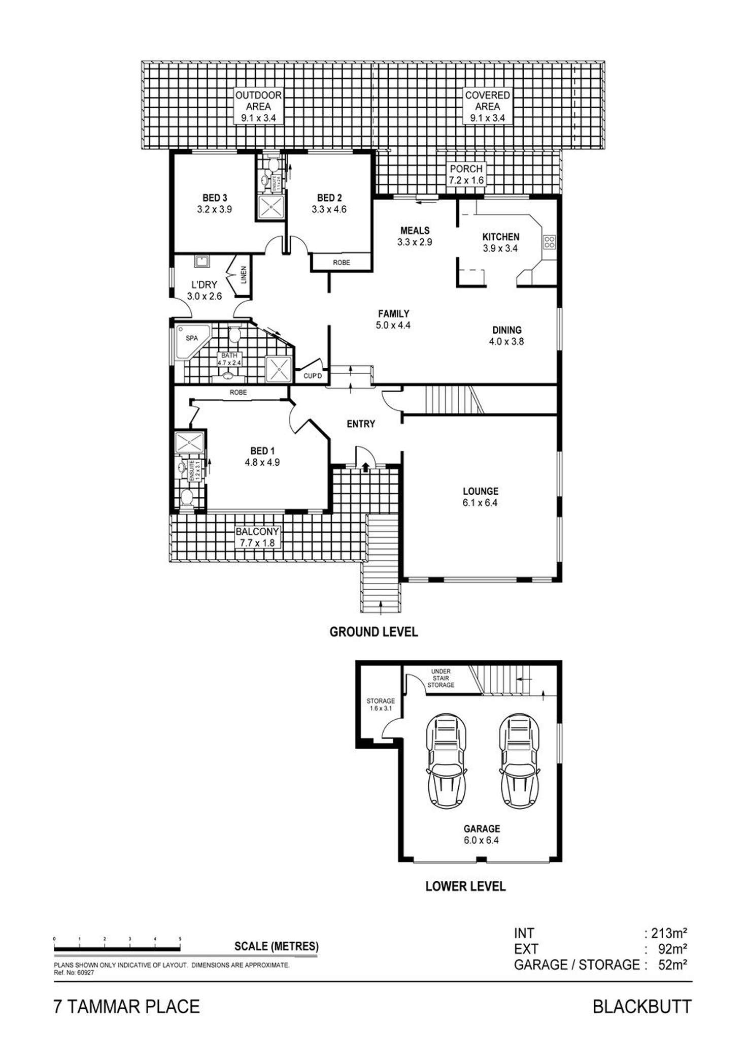 Floorplan of Homely house listing, 7 Tammar Place, Blackbutt NSW 2529