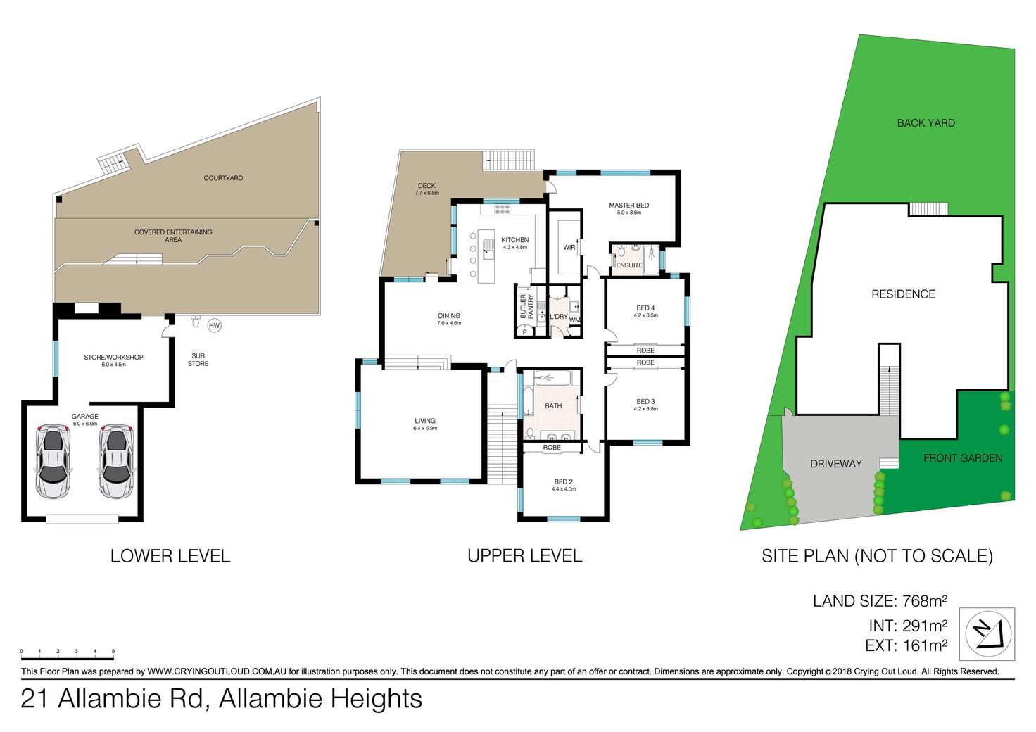 Floorplan of Homely house listing, 21 Allambie Road, Allambie Heights NSW 2100
