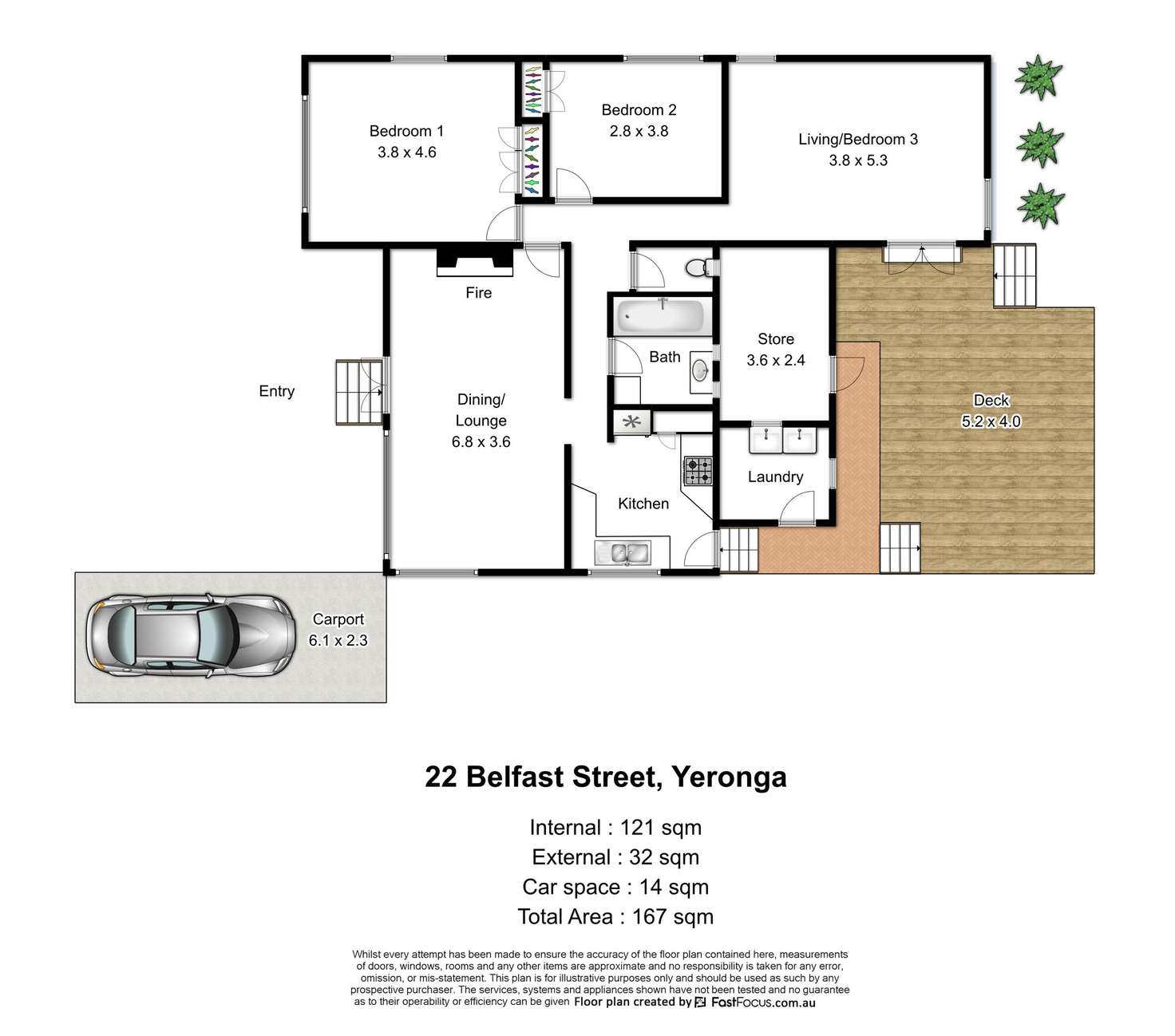 Floorplan of Homely house listing, 22 Belfast Street, Yeronga QLD 4104