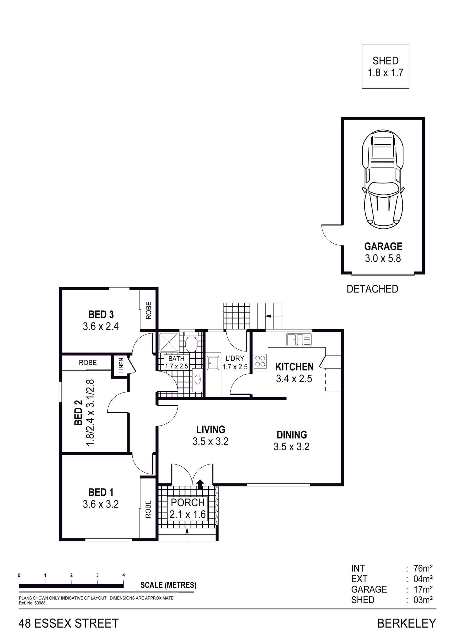 Floorplan of Homely house listing, 48 Essex Street, Berkeley NSW 2506
