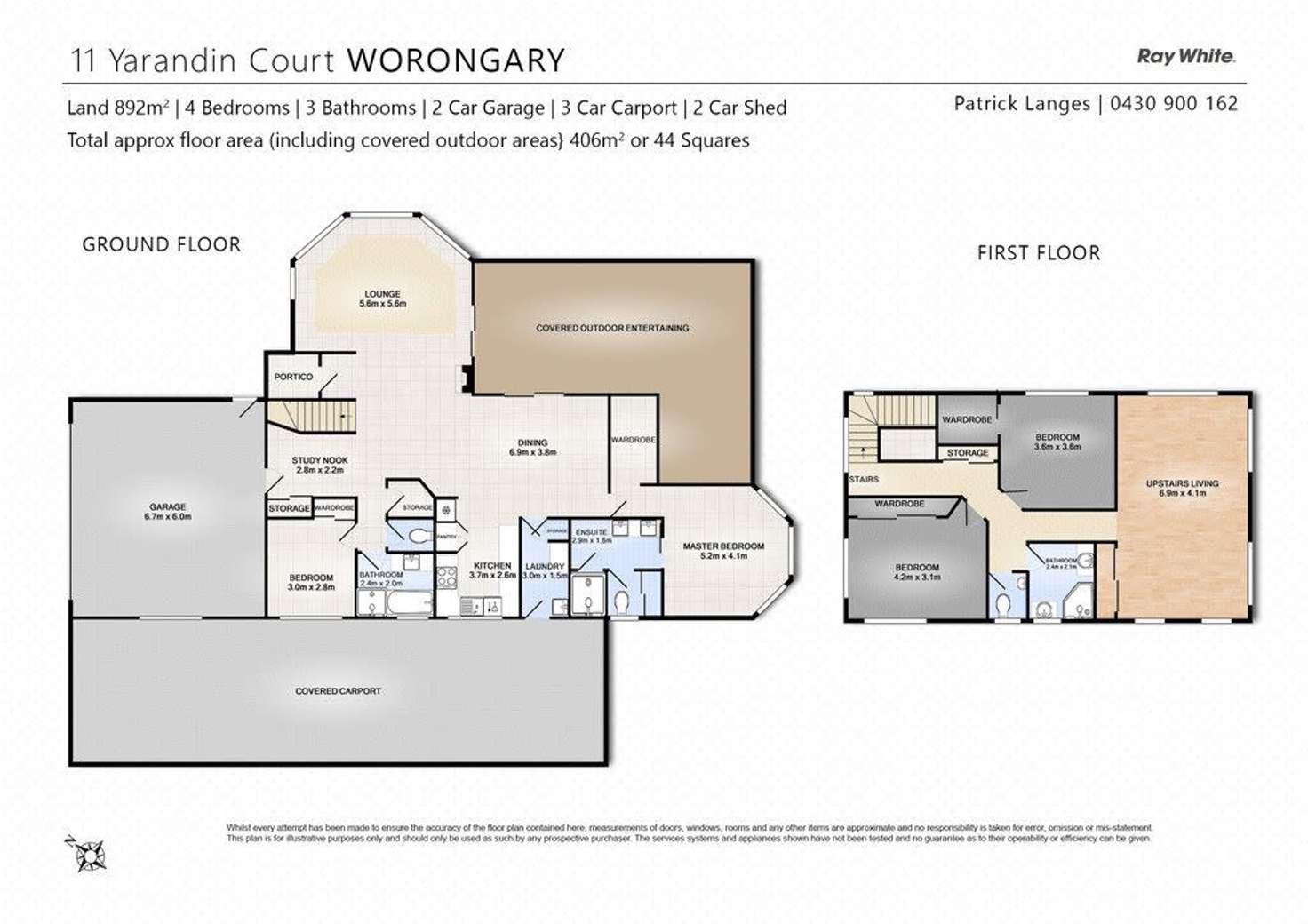 Floorplan of Homely house listing, 11 Yarandin Court, Worongary QLD 4213
