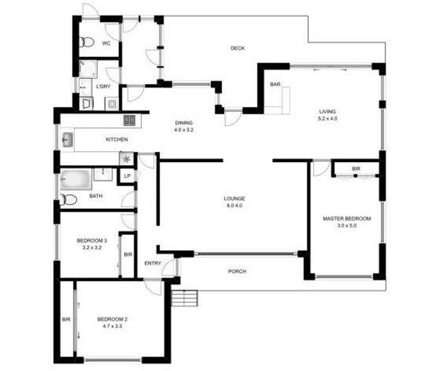 Floorplan of Homely house listing, 15 Taylor Street, Kiama NSW 2533