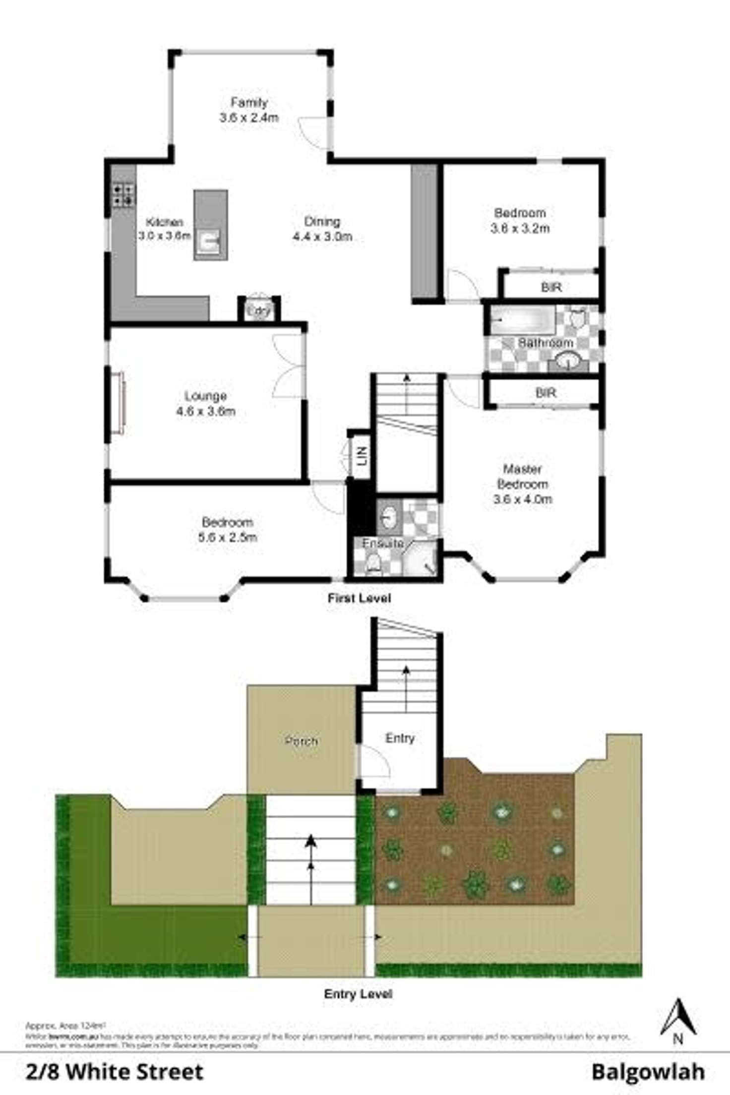 Floorplan of Homely other listing, 2/8 White Street, Balgowlah NSW 2093