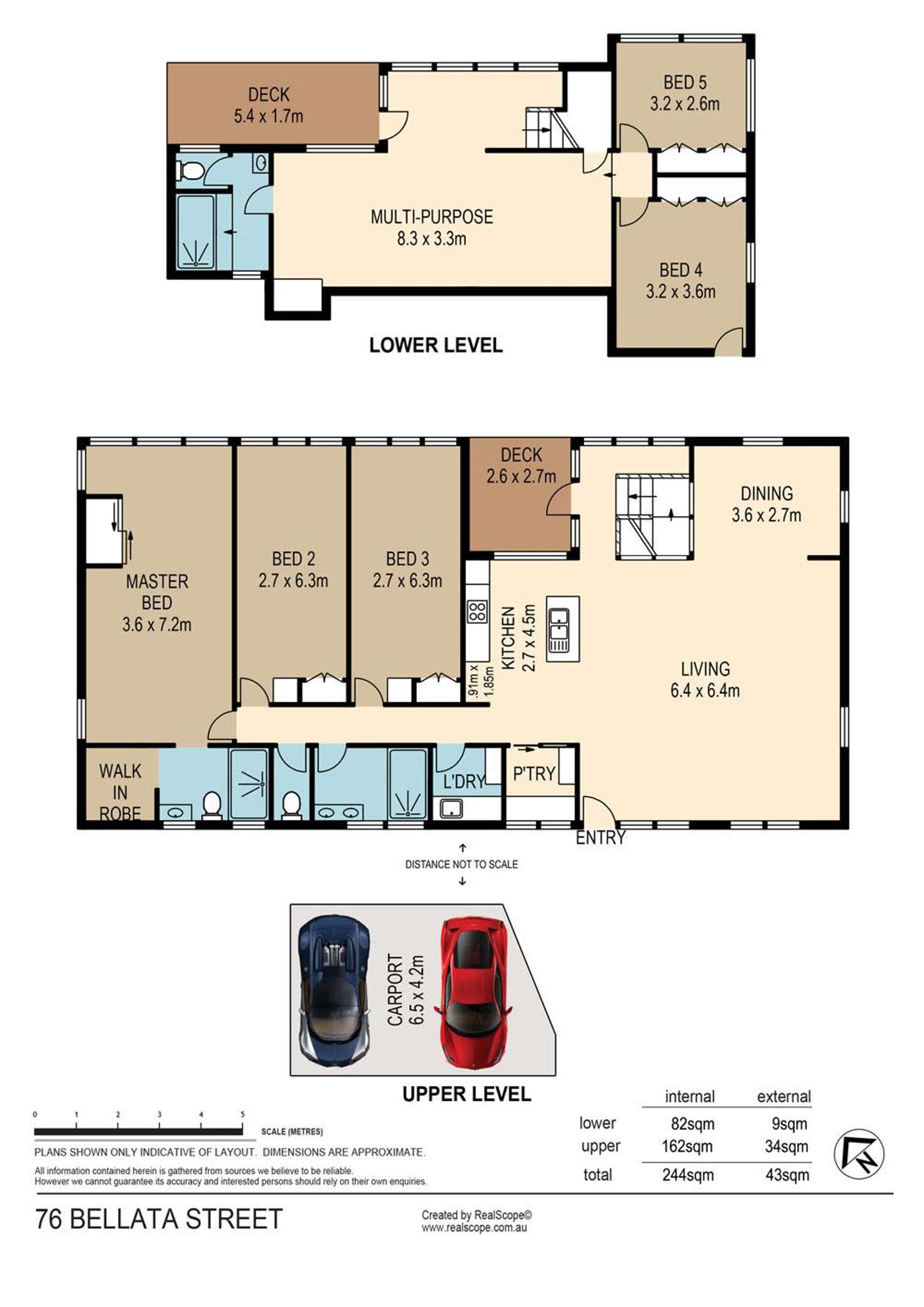 Floorplan of Homely house listing, 76 Bellata Street, The Gap QLD 4061