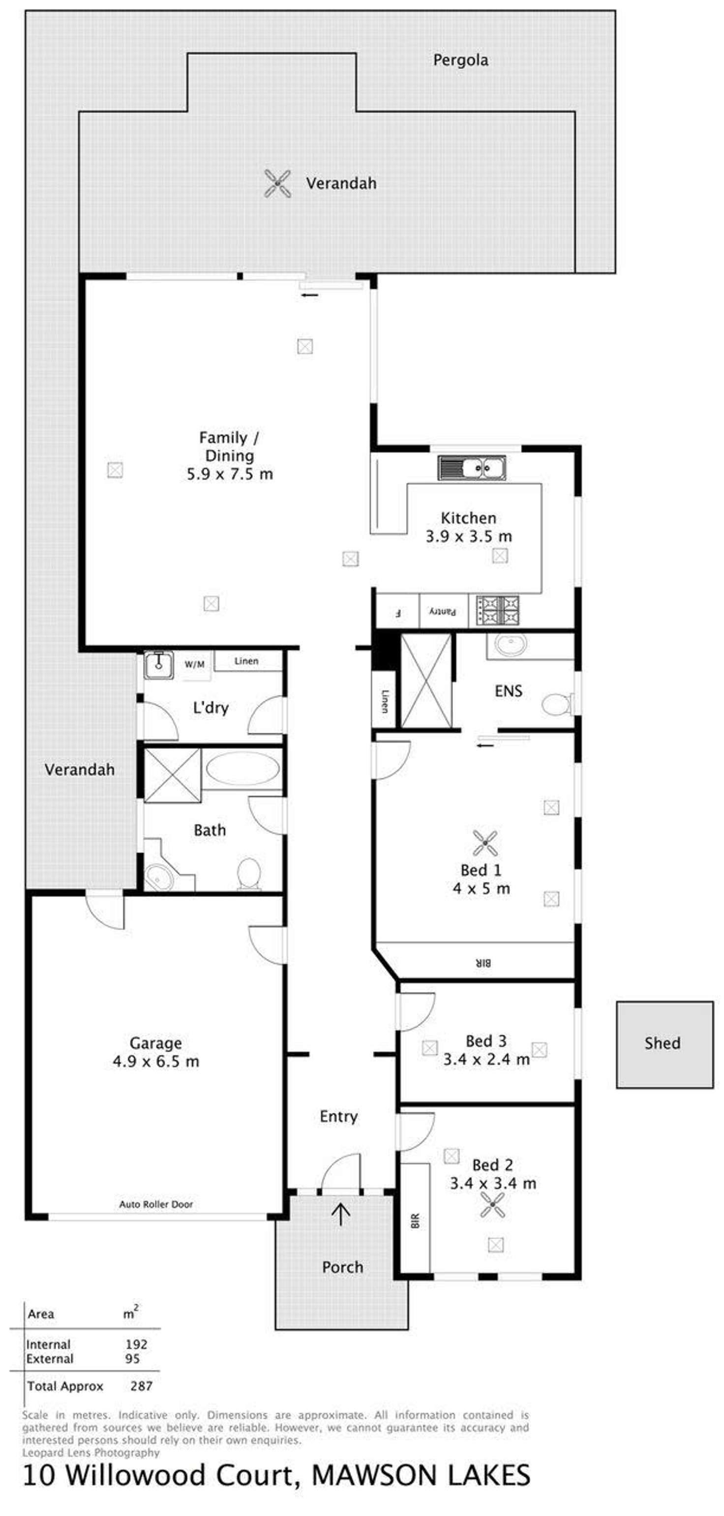 Floorplan of Homely house listing, 10 Willowood Court, Mawson Lakes SA 5095