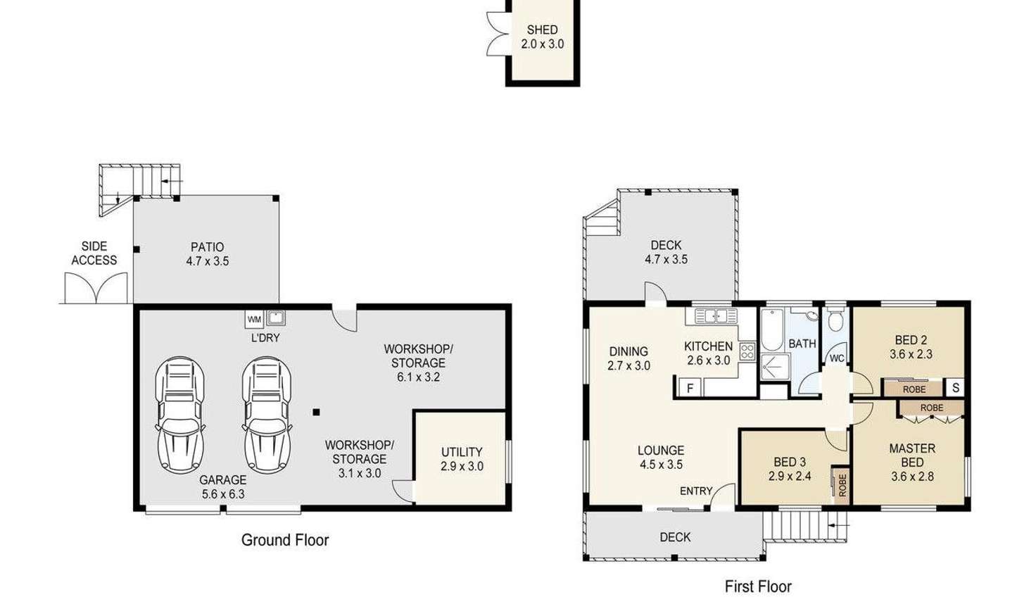 Floorplan of Homely house listing, 50 Pauline Street, Marsden QLD 4132