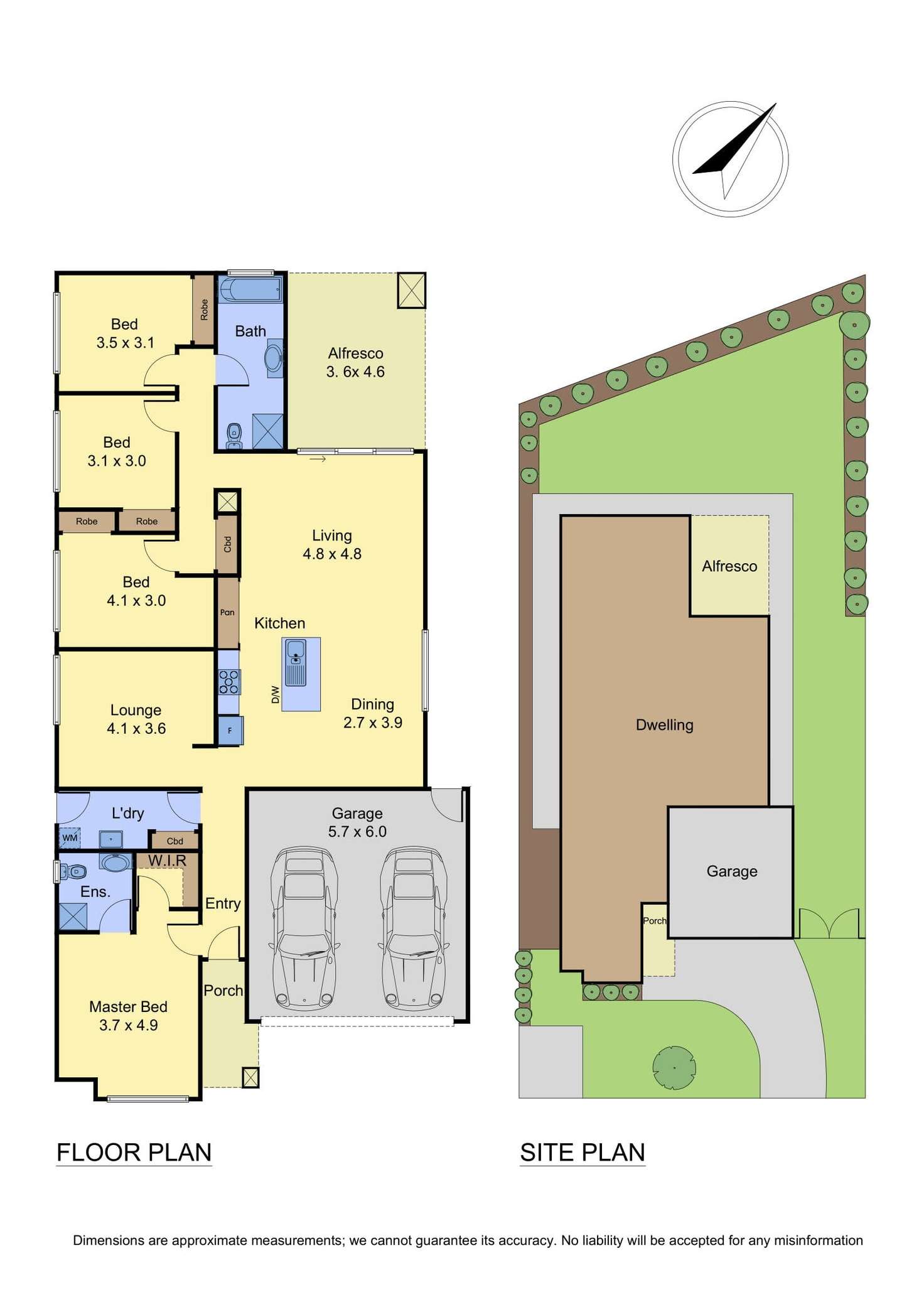 Floorplan of Homely house listing, 3 Kirribilli Crescent, Wallan VIC 3756