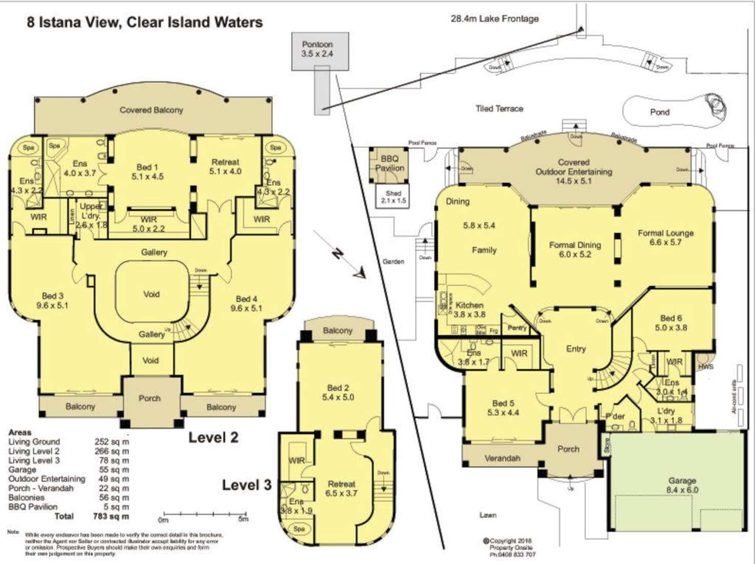 Floorplan of Homely house listing, 8 Istana View, Clear Island Waters QLD 4226