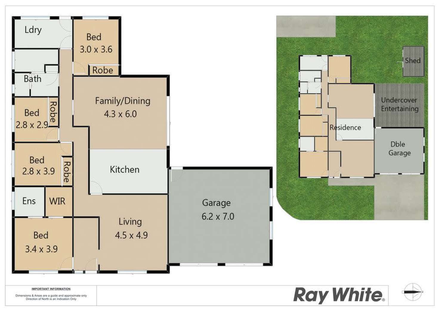 Floorplan of Homely house listing, 25A Harris Street, Cameron Park NSW 2285