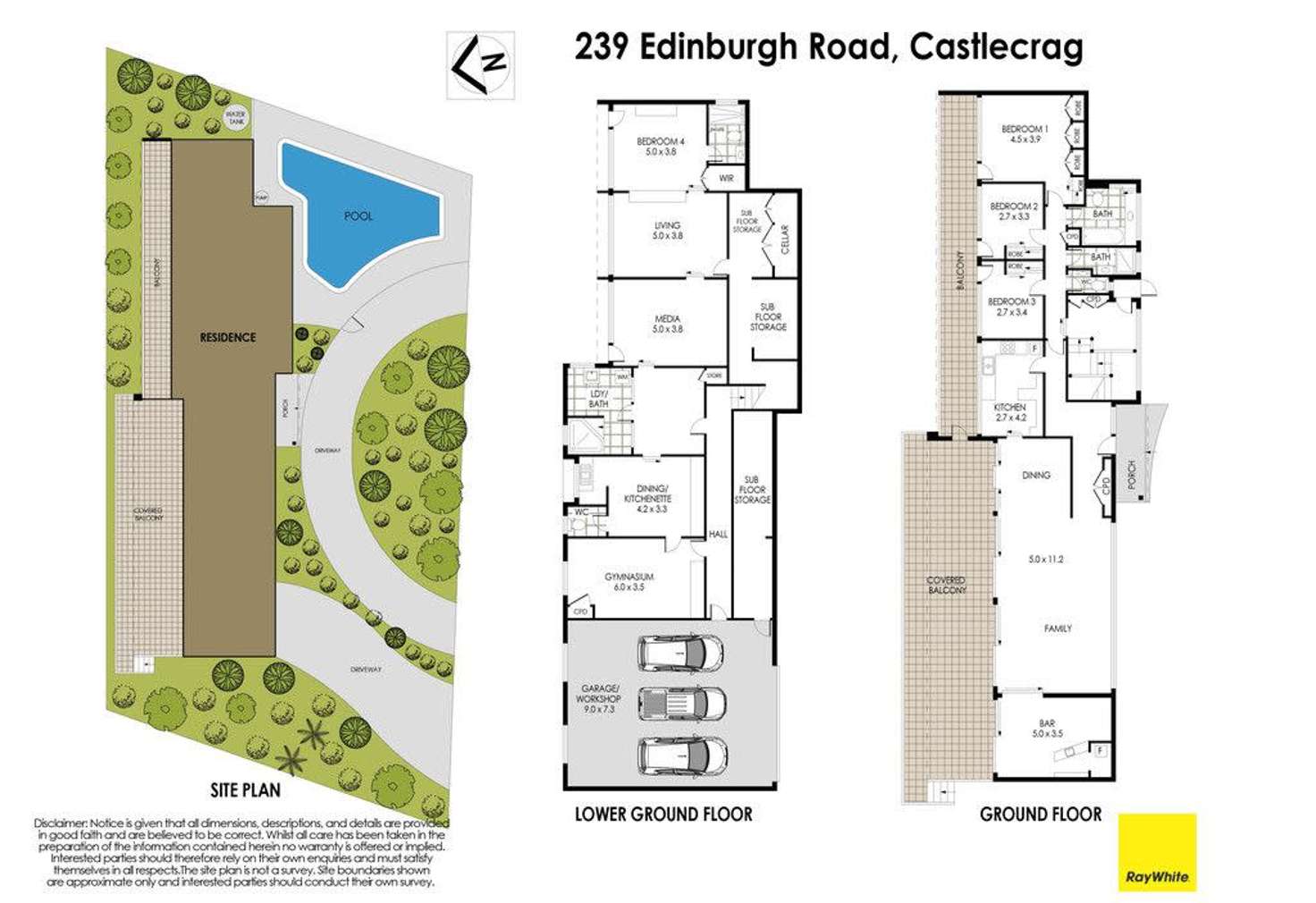 Floorplan of Homely house listing, 239 Edinburgh Road, Castlecrag NSW 2068