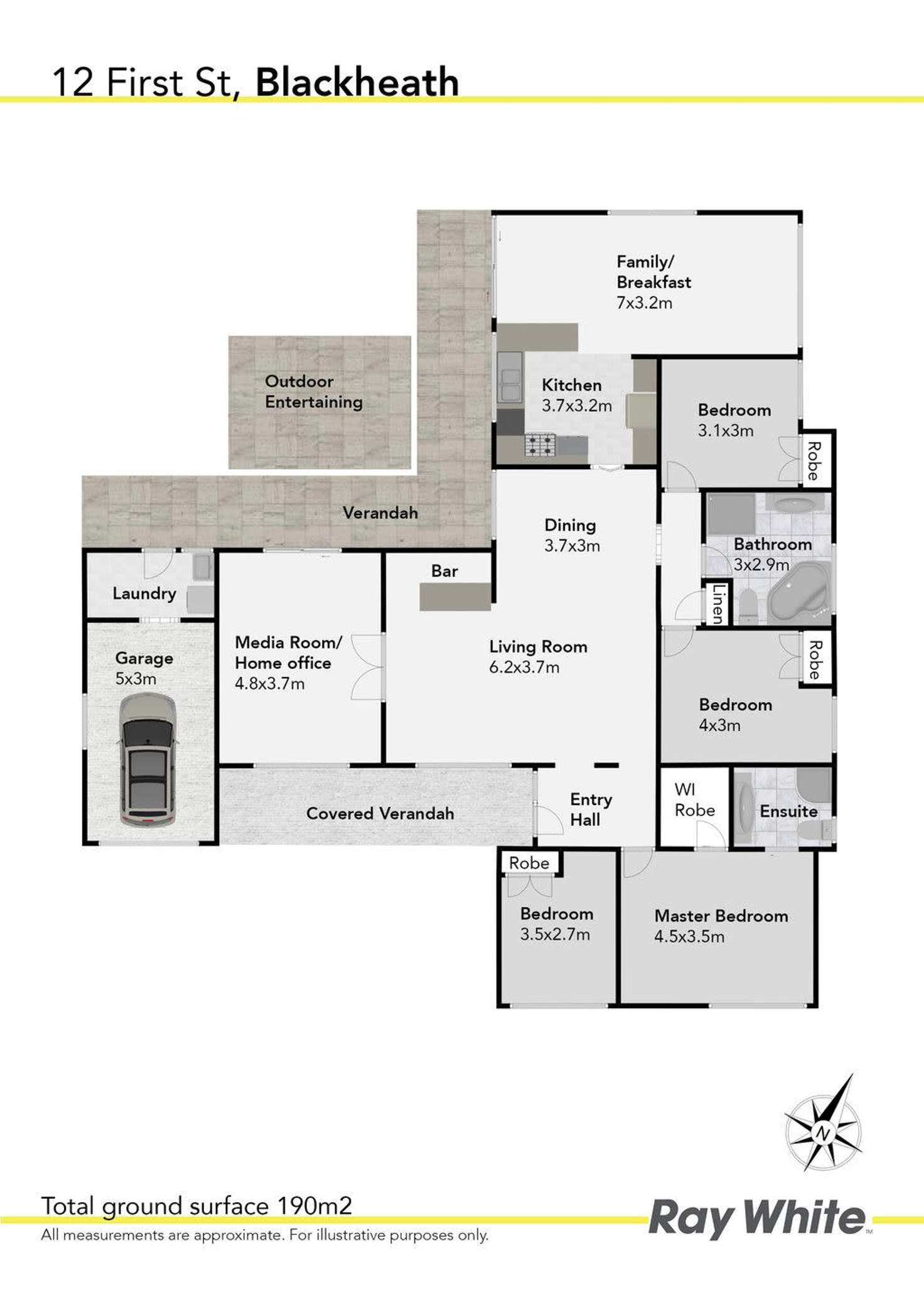 Floorplan of Homely house listing, 12 First Street, Blackheath NSW 2785