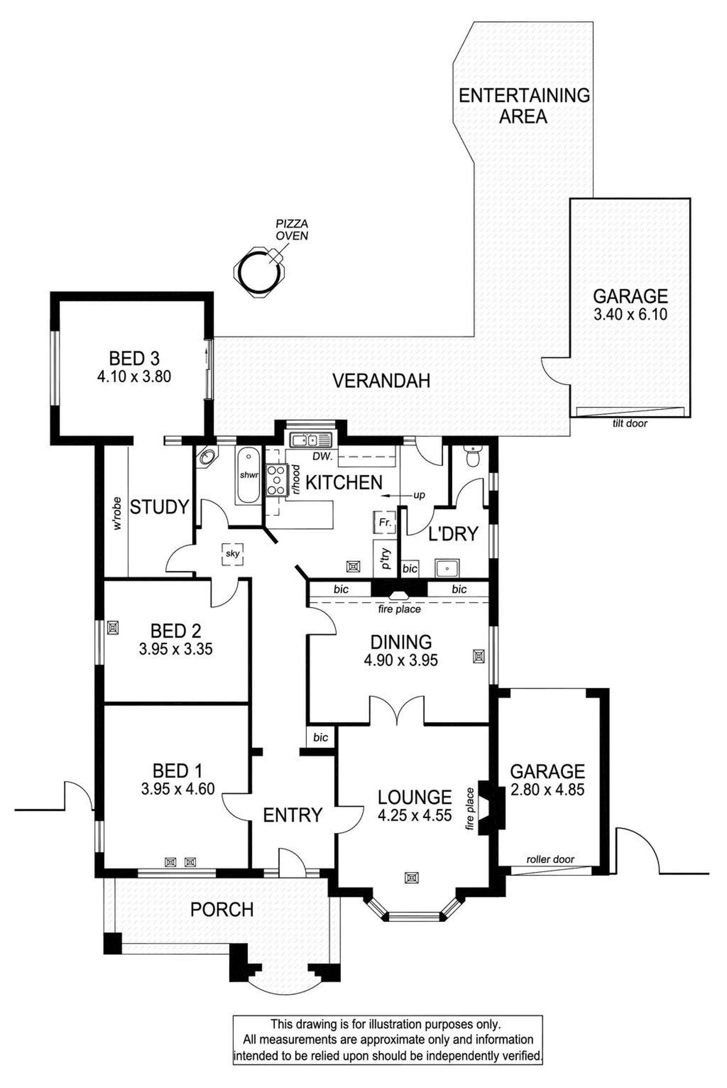 Floorplan of Homely house listing, 22 Allinga Avenue, Glenside SA 5065