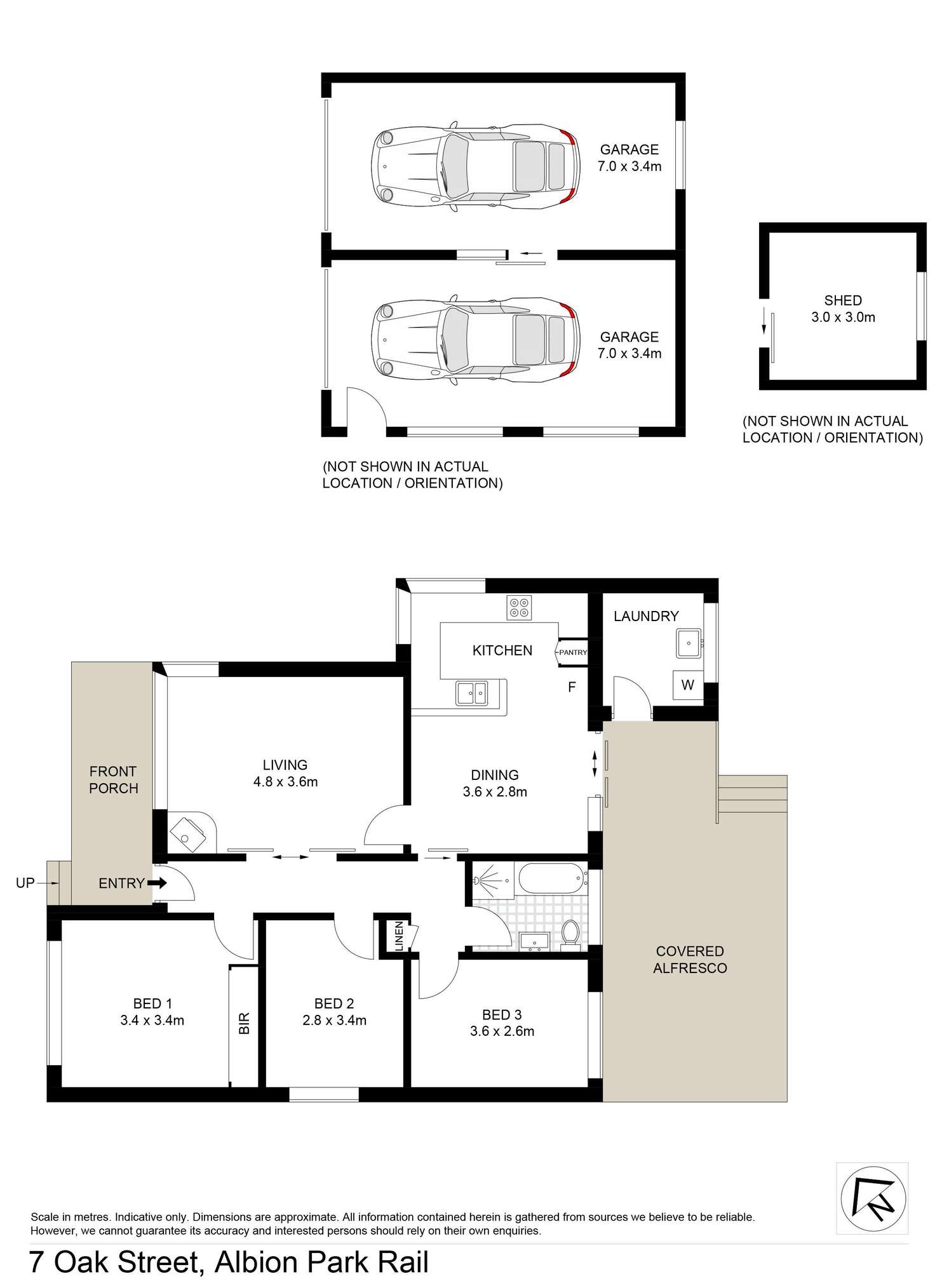 Floorplan of Homely house listing, 7 Oak Street, Albion Park Rail NSW 2527