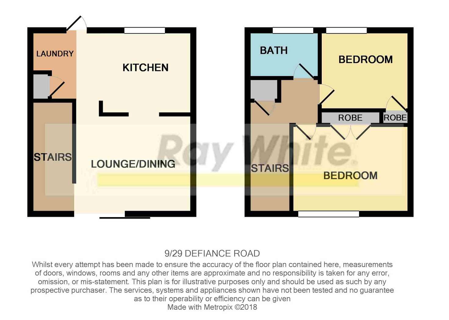 Floorplan of Homely townhouse listing, 9/29-31 Defiance Road, Woodridge QLD 4114