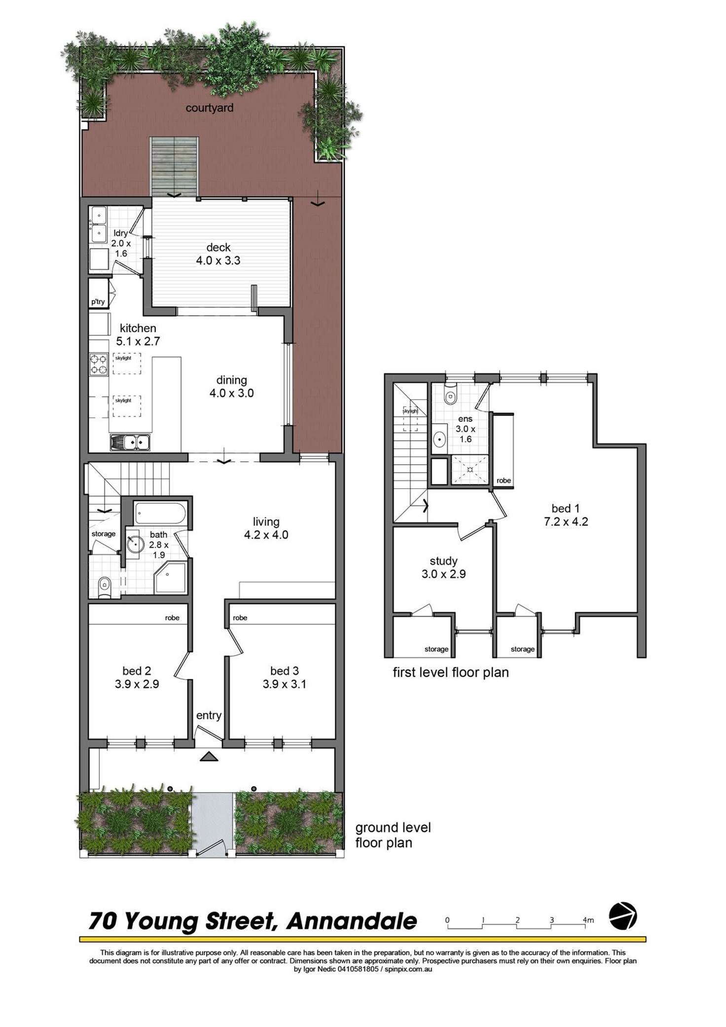 Floorplan of Homely house listing, 70 Young Street, Annandale NSW 2038
