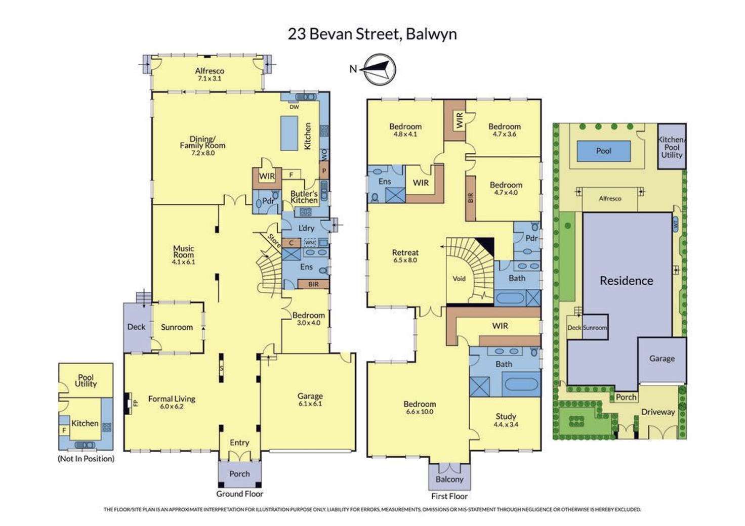 Floorplan of Homely house listing, 23 Bevan Street, Balwyn VIC 3103