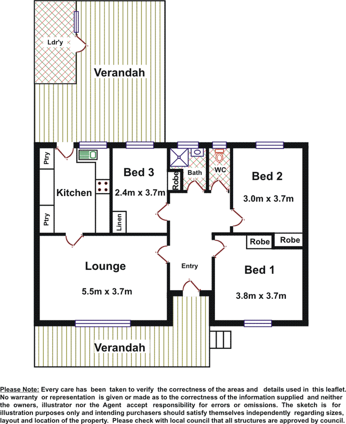 Floorplan of Homely house listing, 21 High Street, Balgowan SA 5573