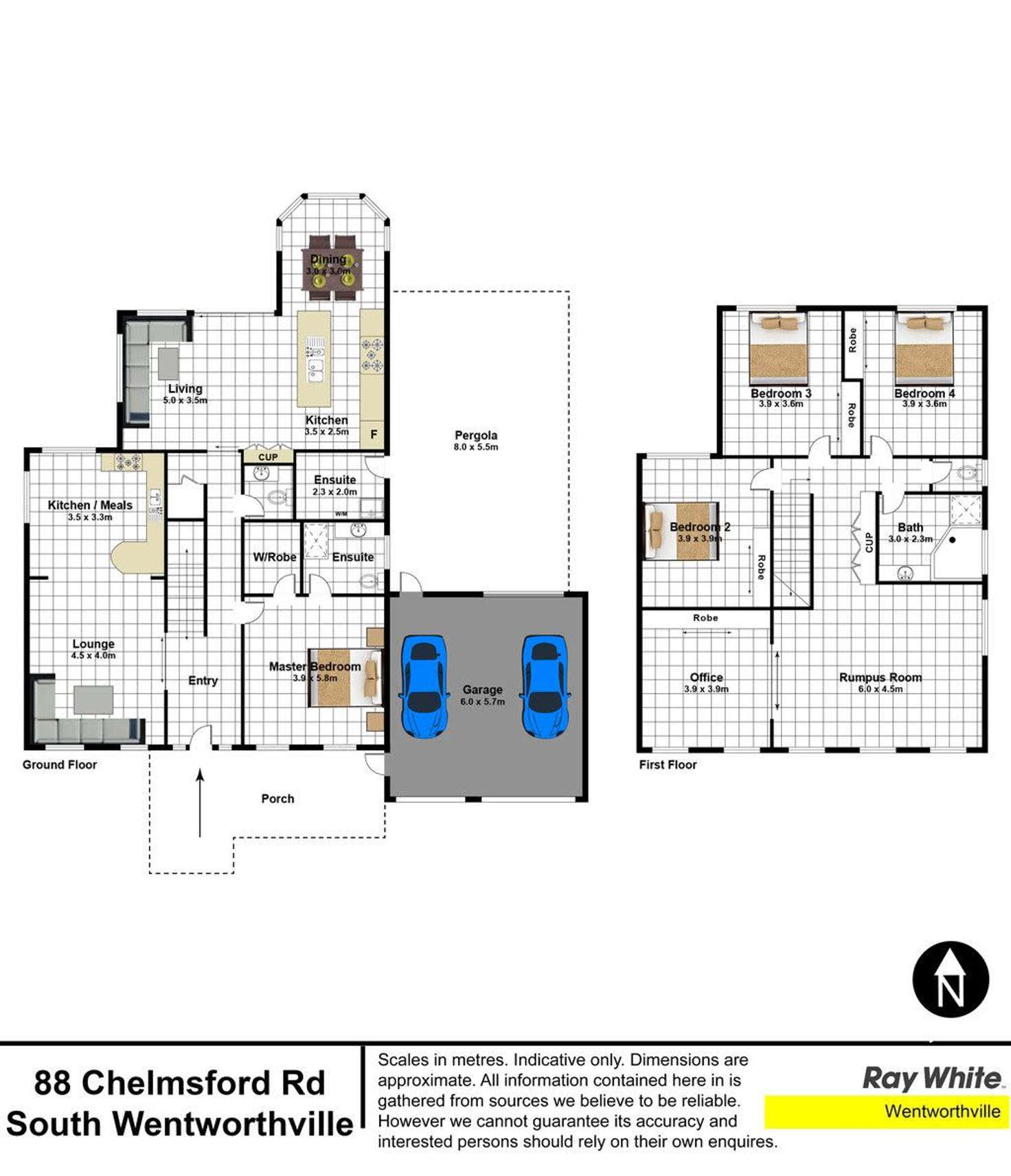 Floorplan of Homely house listing, 88 Chelmsford Road, South Wentworthville NSW 2145