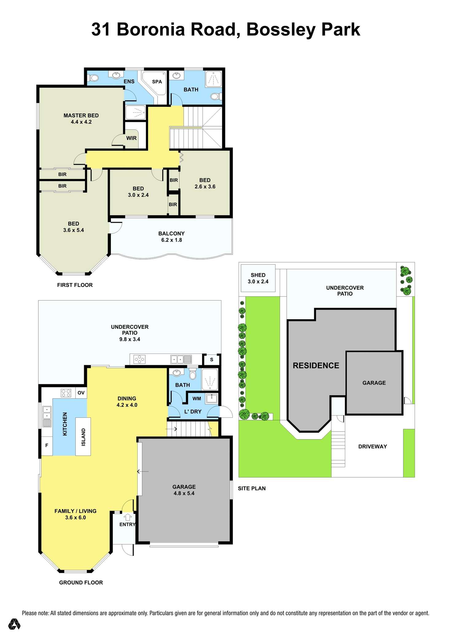 Floorplan of Homely house listing, 31 Boronia Road, Bossley Park NSW 2176
