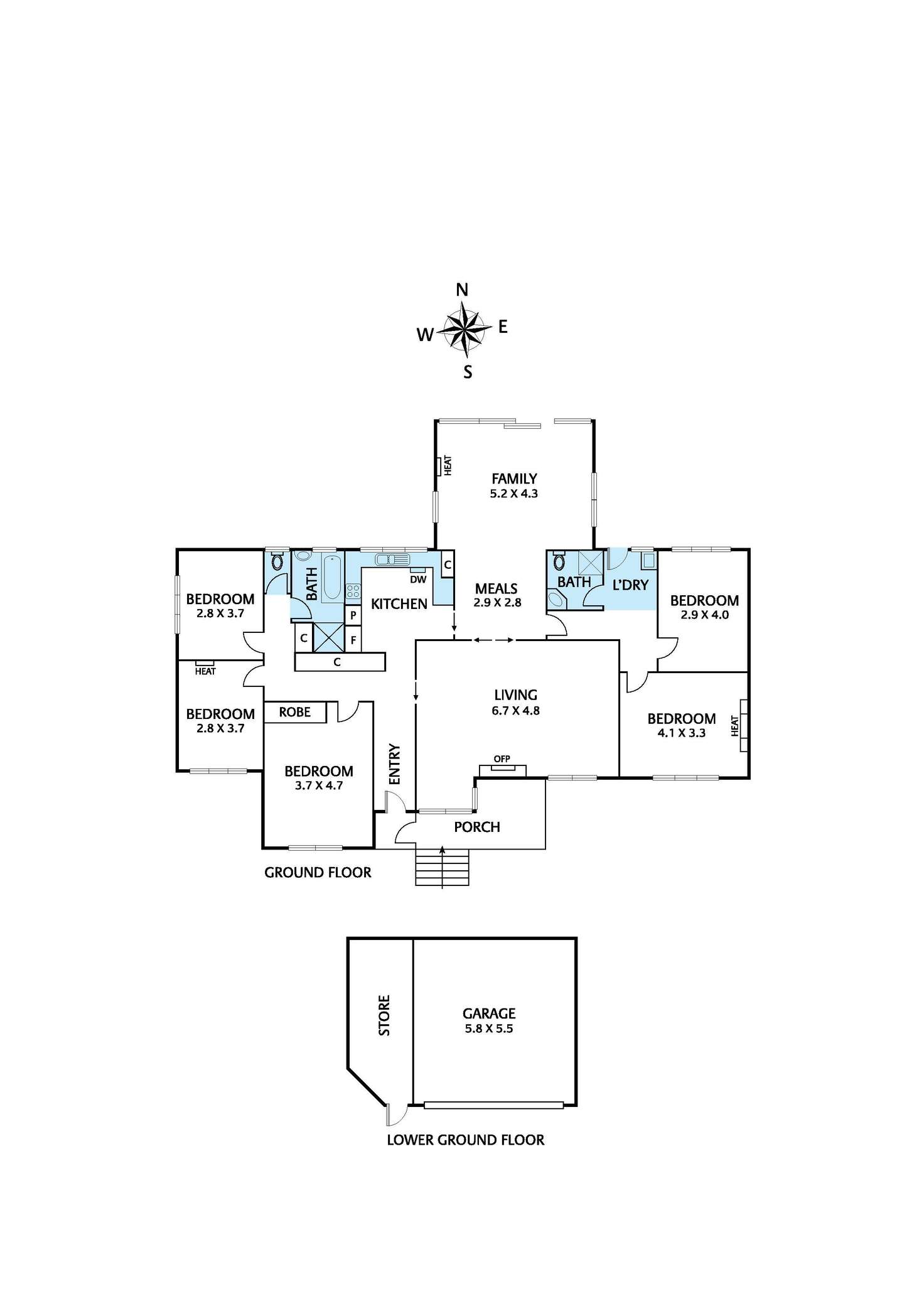 Floorplan of Homely house listing, 1 Tovey Street, Balwyn North VIC 3104