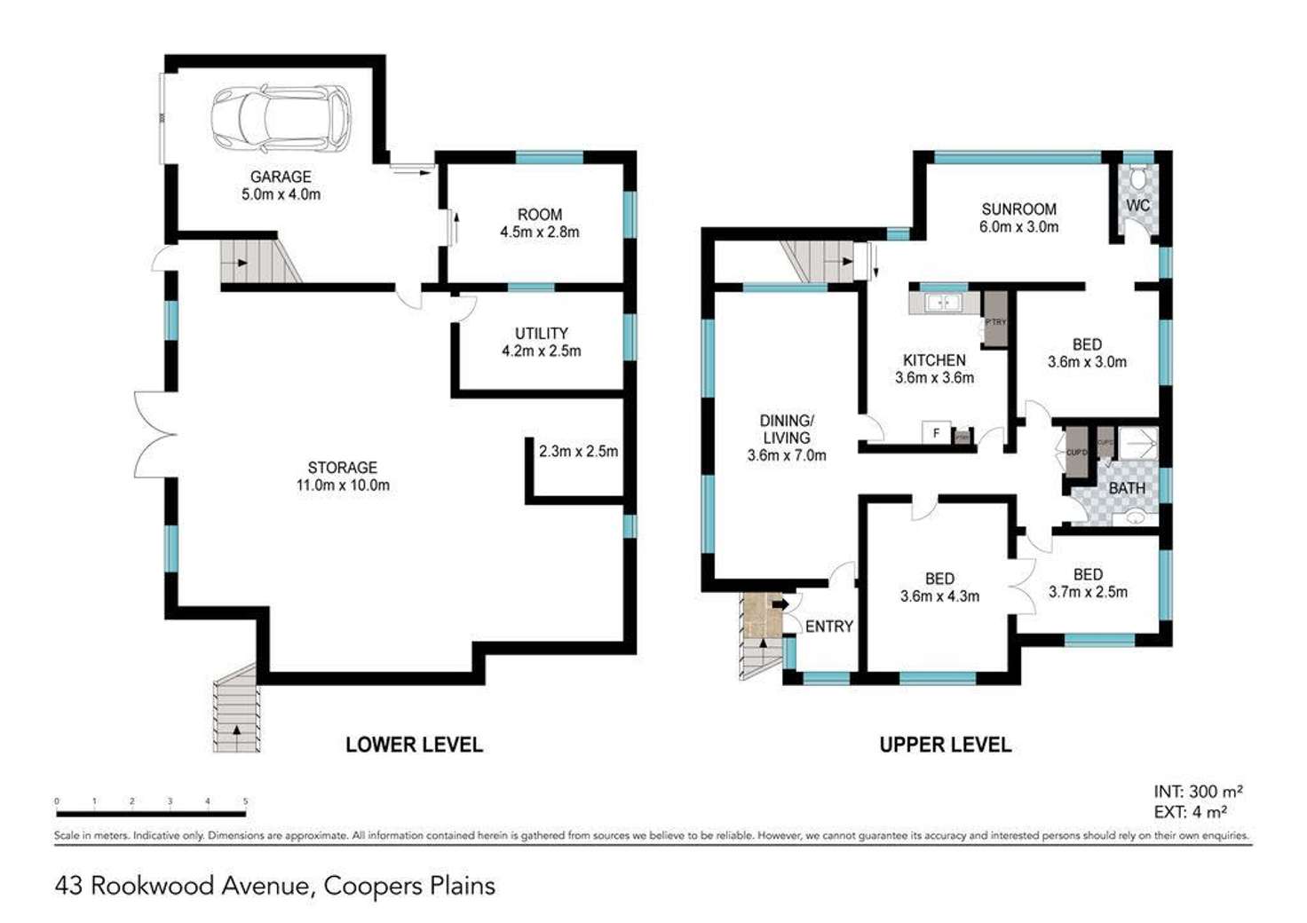 Floorplan of Homely house listing, 43 Rookwood Avenue, Coopers Plains QLD 4108