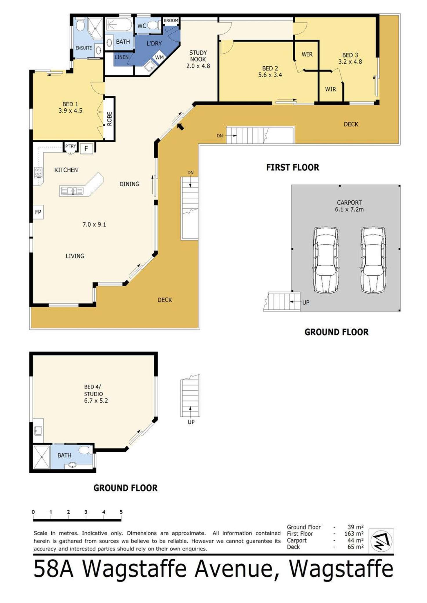 Floorplan of Homely house listing, 58a Wagstaffe Avenue, Wagstaffe NSW 2257