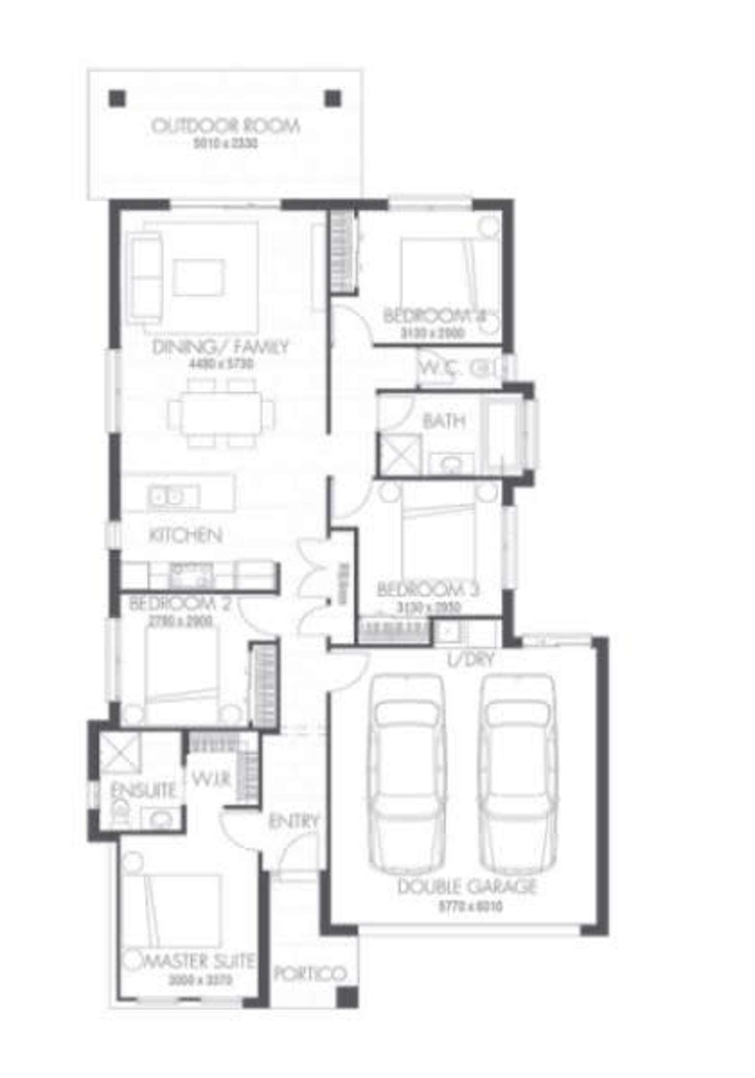 Floorplan of Homely house listing, 14 Simpatico Street, Ripley QLD 4306