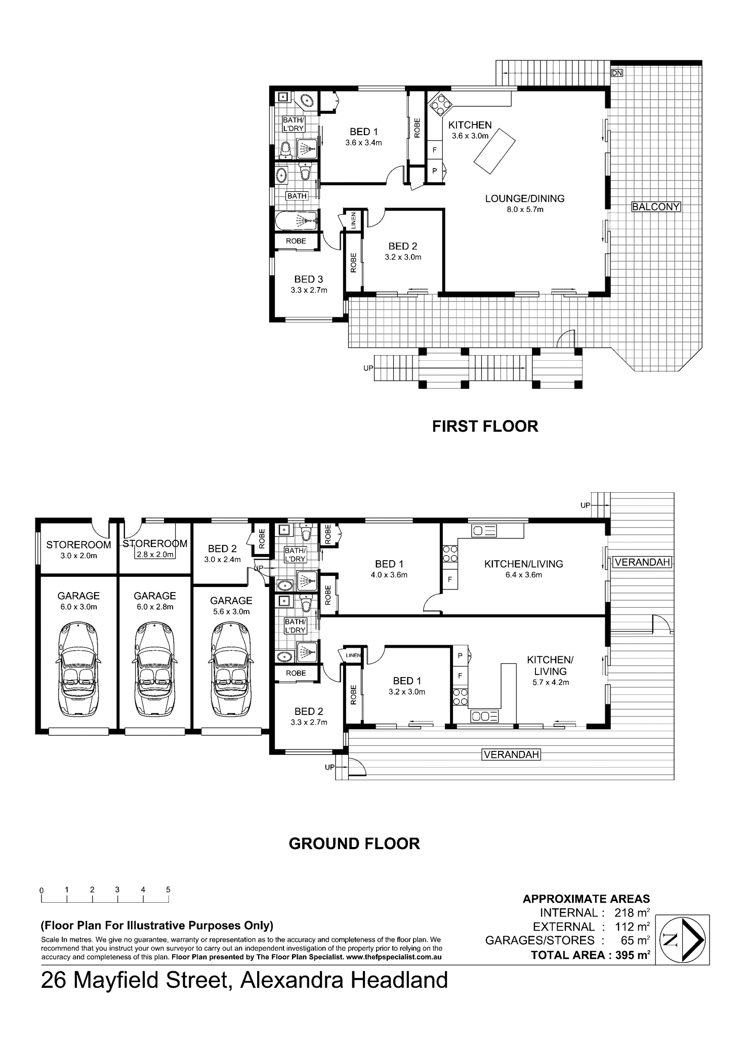 Floorplan of Homely house listing, 26 Mayfield Street, Alexandra Headland QLD 4572