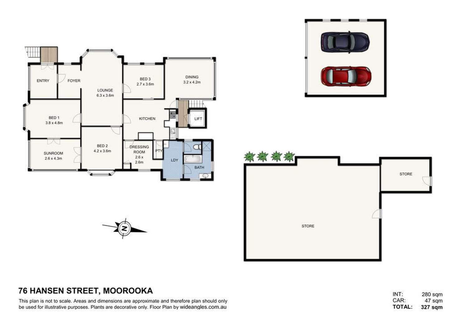 Floorplan of Homely house listing, 76 Hansen Street, Moorooka QLD 4105