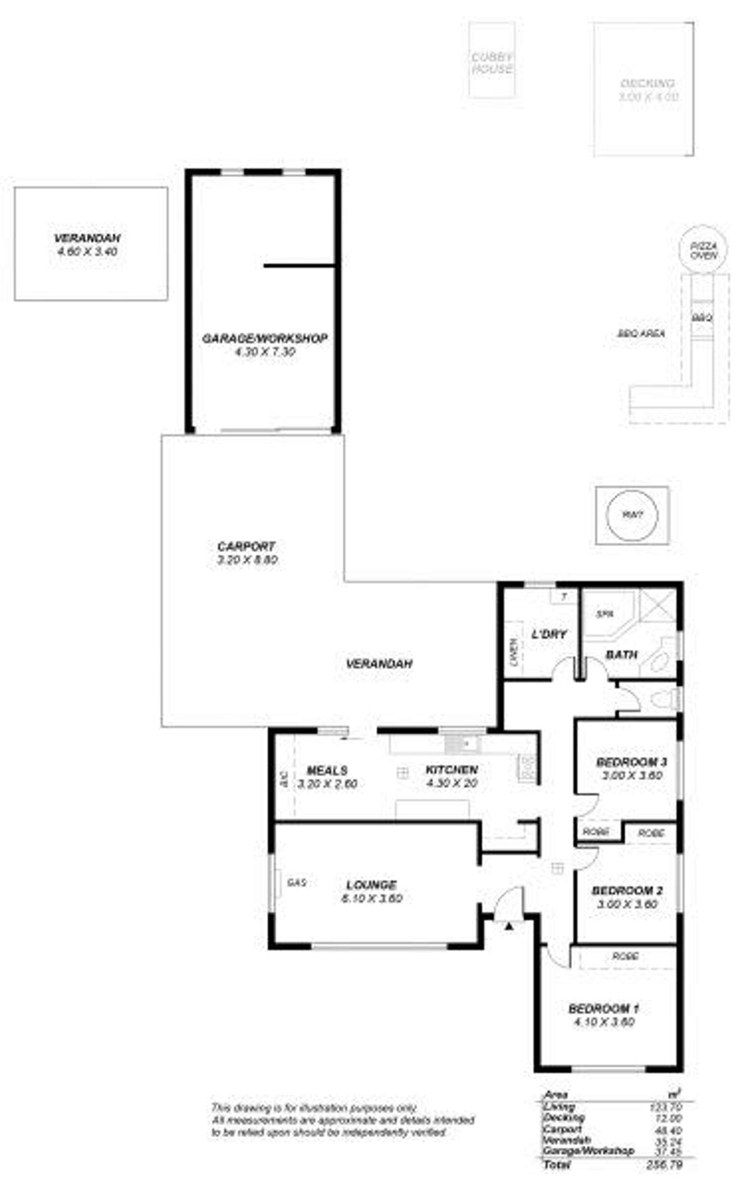Floorplan of Homely house listing, 22 Creighton Avenue, Morphett Vale SA 5162