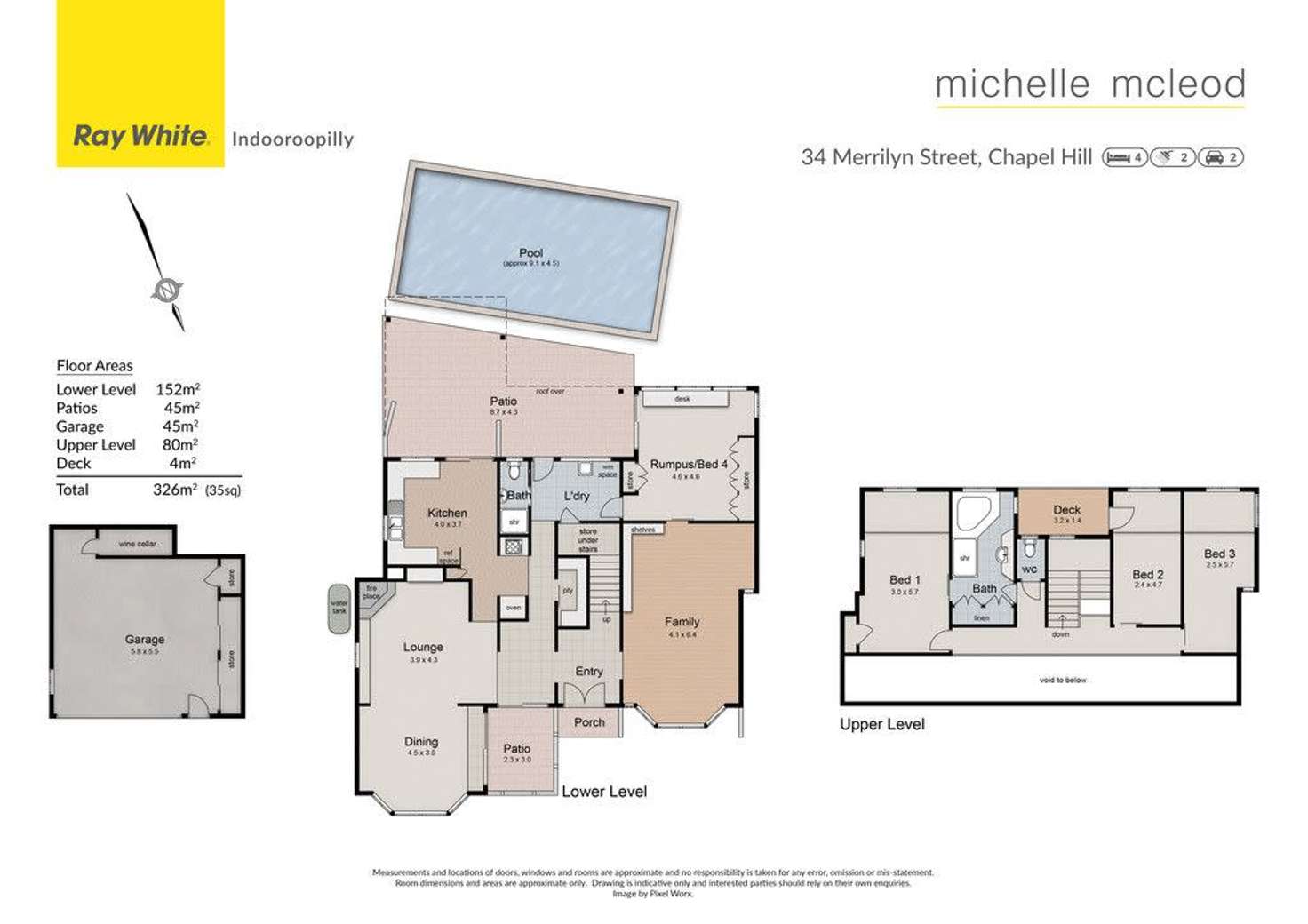 Floorplan of Homely house listing, 34 Merrilyn Street, Chapel Hill QLD 4069