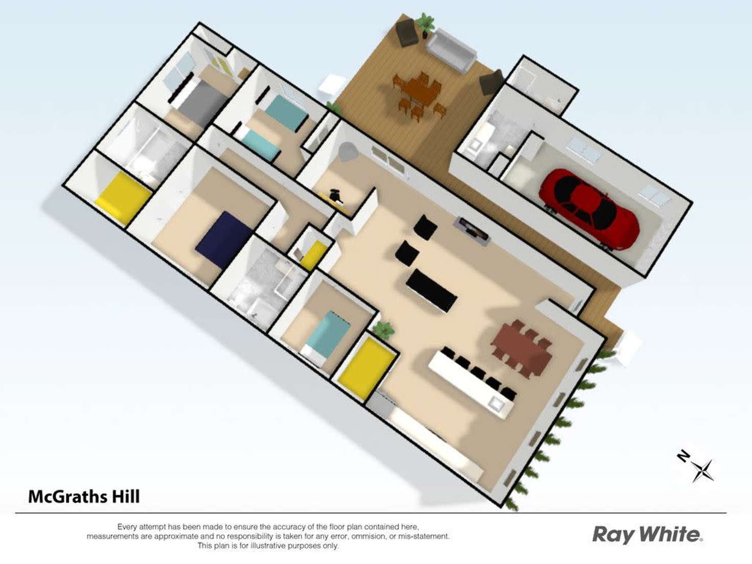 Floorplan of Homely house listing, 31 Garfield Street, Mcgraths Hill NSW 2756