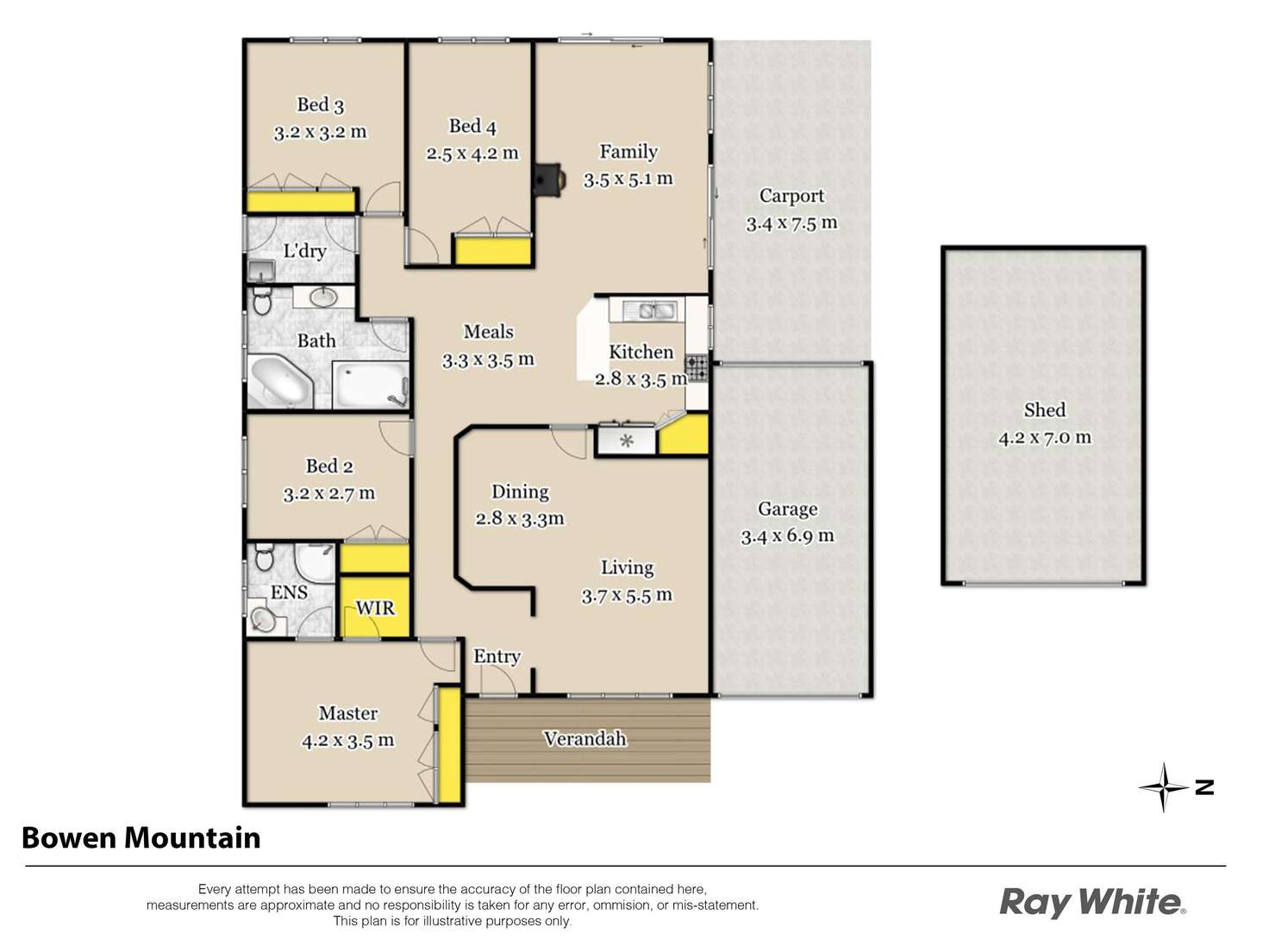 Floorplan of Homely house listing, 244 Lieutenant Bowen Drive, Bowen Mountain NSW 2753