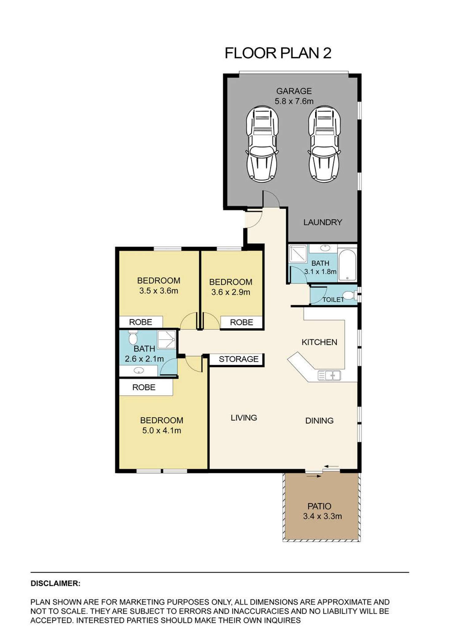 Floorplan of Homely other listing, 1/25 Leopardwood Street, Narangba QLD 4504